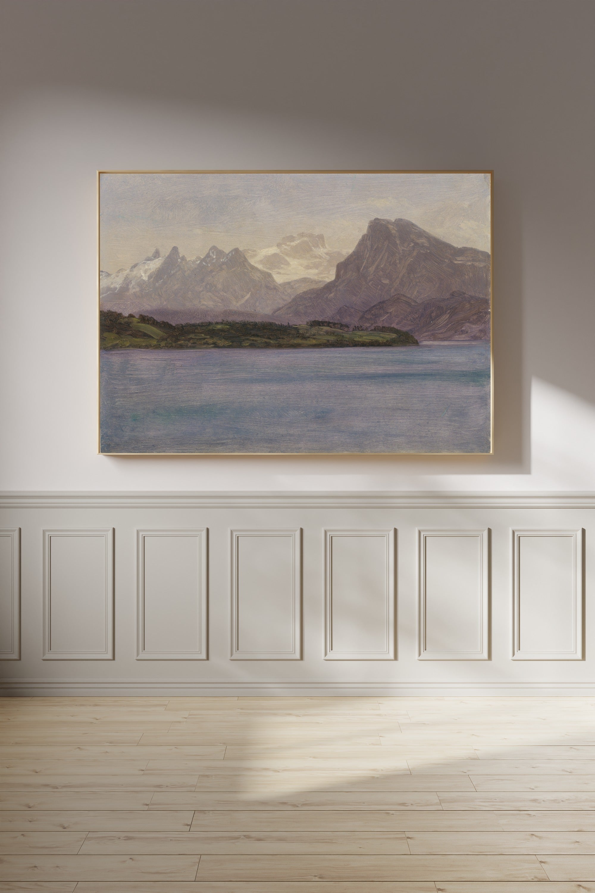 Albert Bierstadt — Alaskan Coast Range | Landscape Fine Art Print