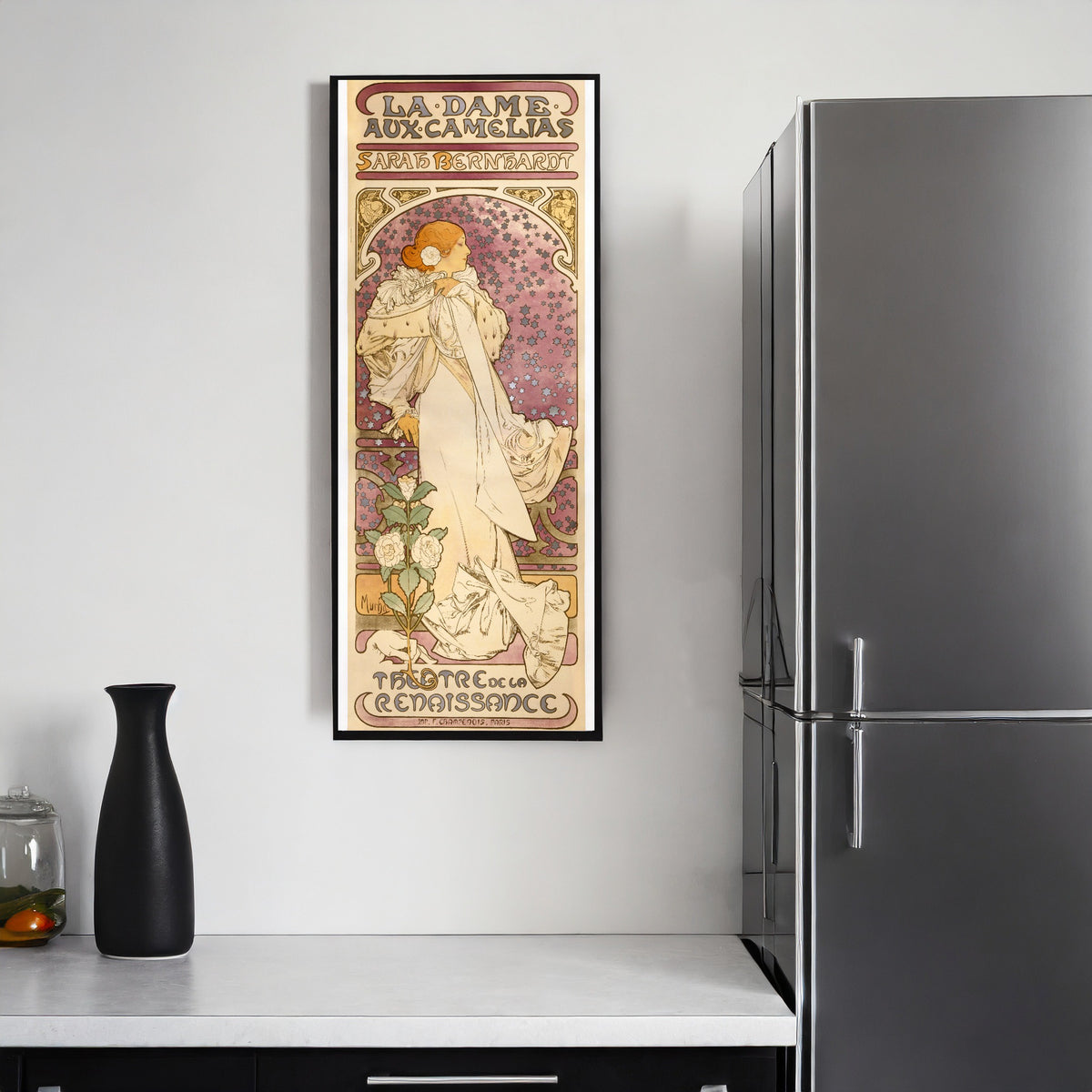 Alphonse Mucha — La Dame aux Camélias | Vintage Poster Print