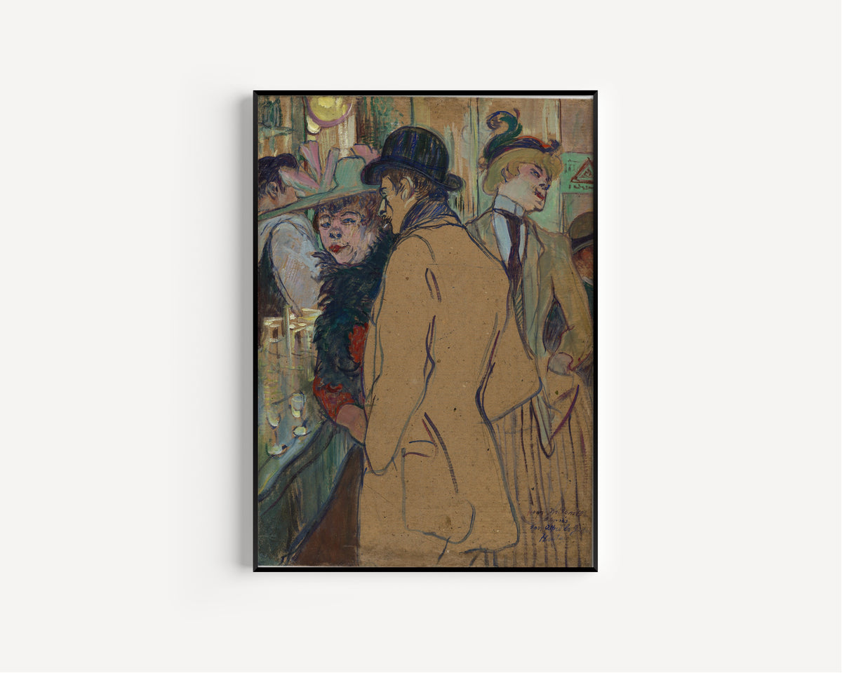 Henri de Toulouse-Lautrec — Alfred la Guigne | Fine Art Print