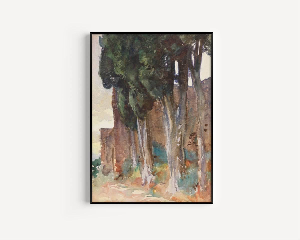 John Singer Sargent — Alhambra, Granada | Fine Art Print