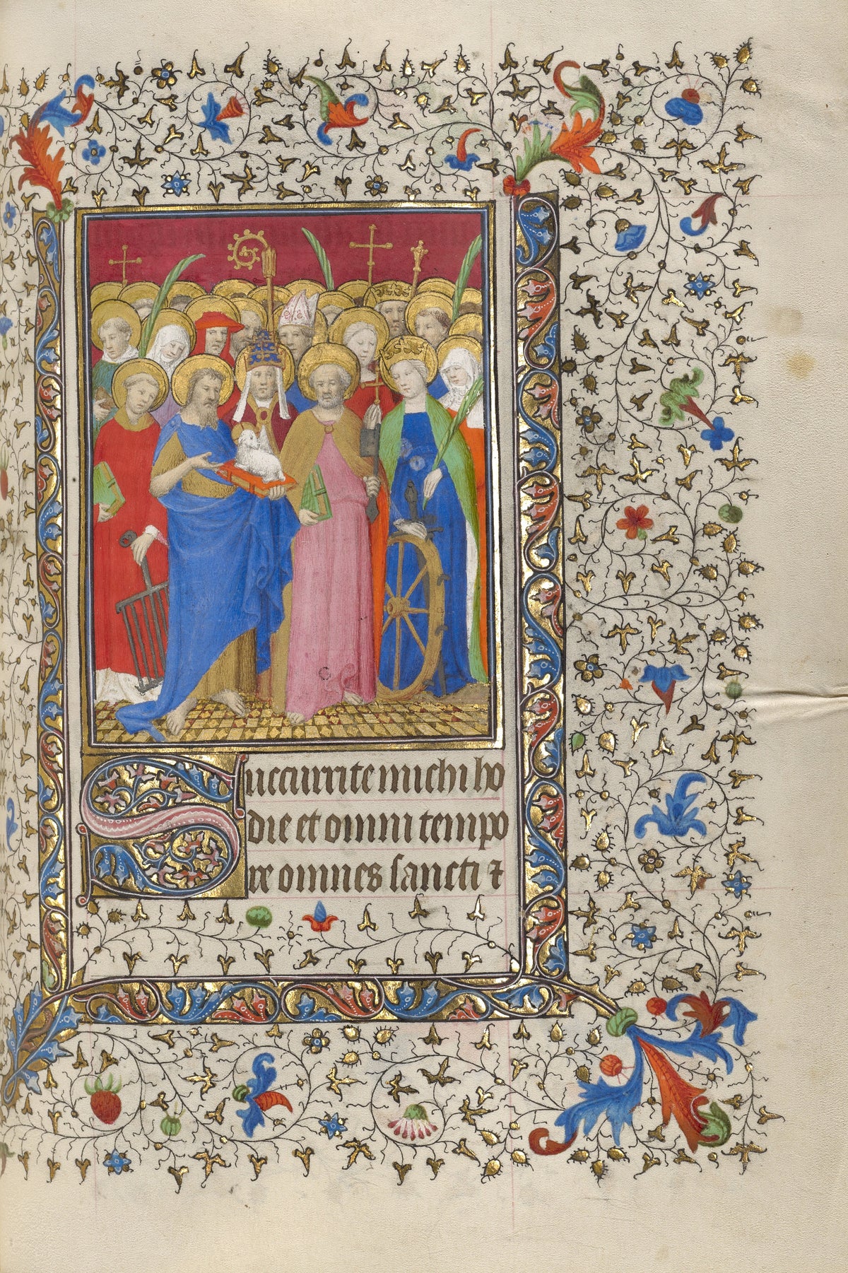 Boucicaut Master — All Saints | Illuminated Manuscript Print