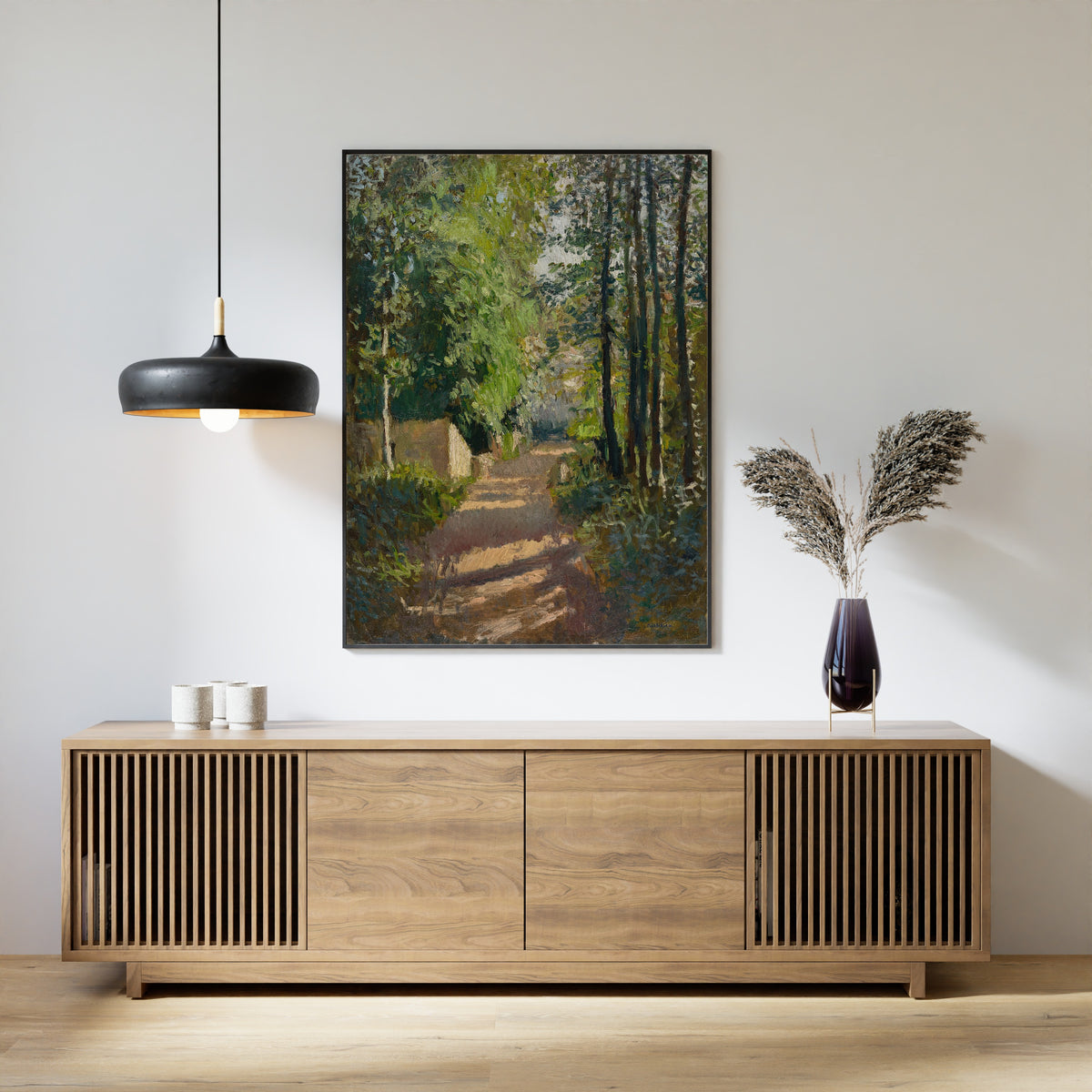 Gustave Caillebotte — Allée sous-bois, en Normandie | Fine Art Print