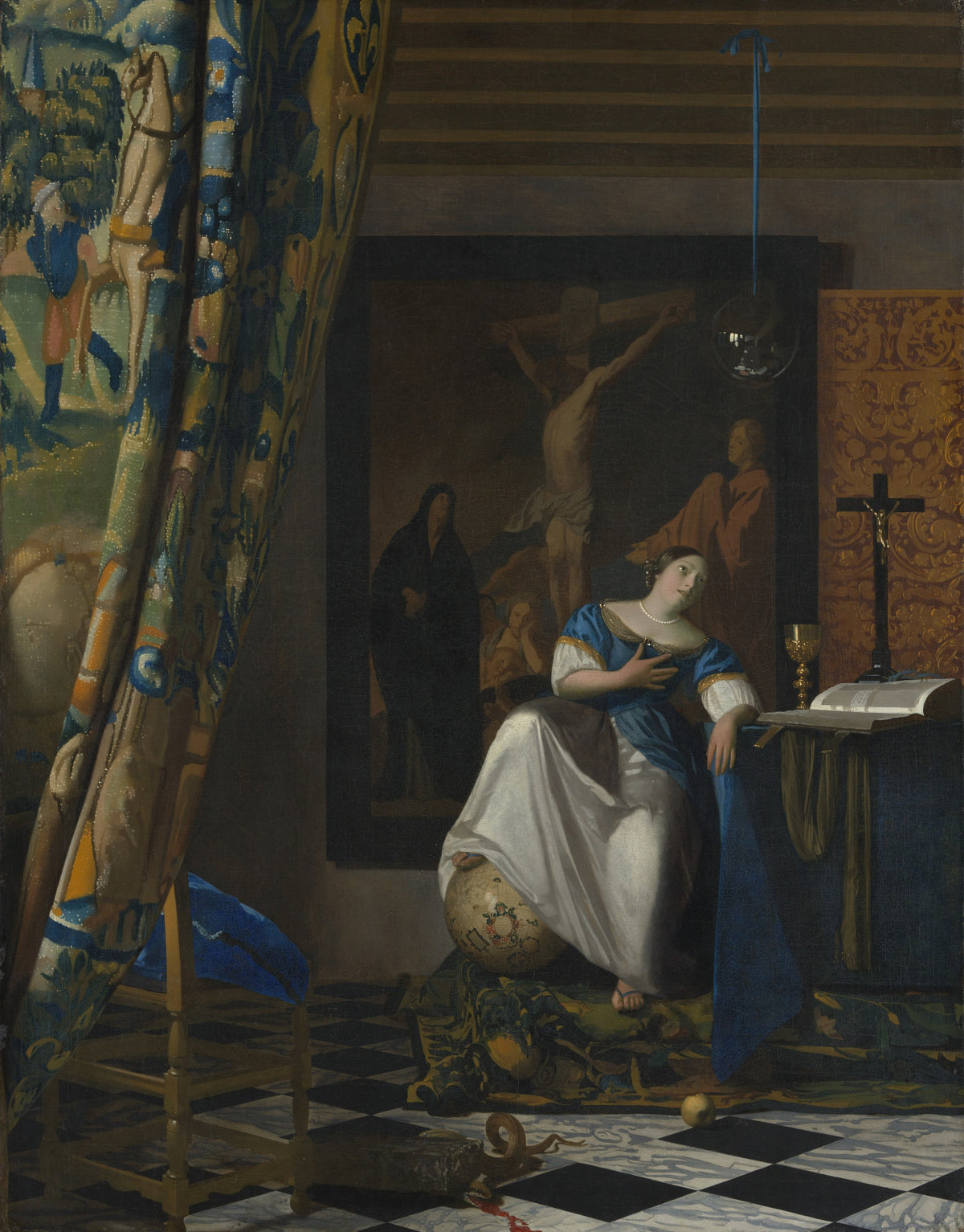 Johannes Vermeer — Allegory of the Catholic Faith | Fine Art Print