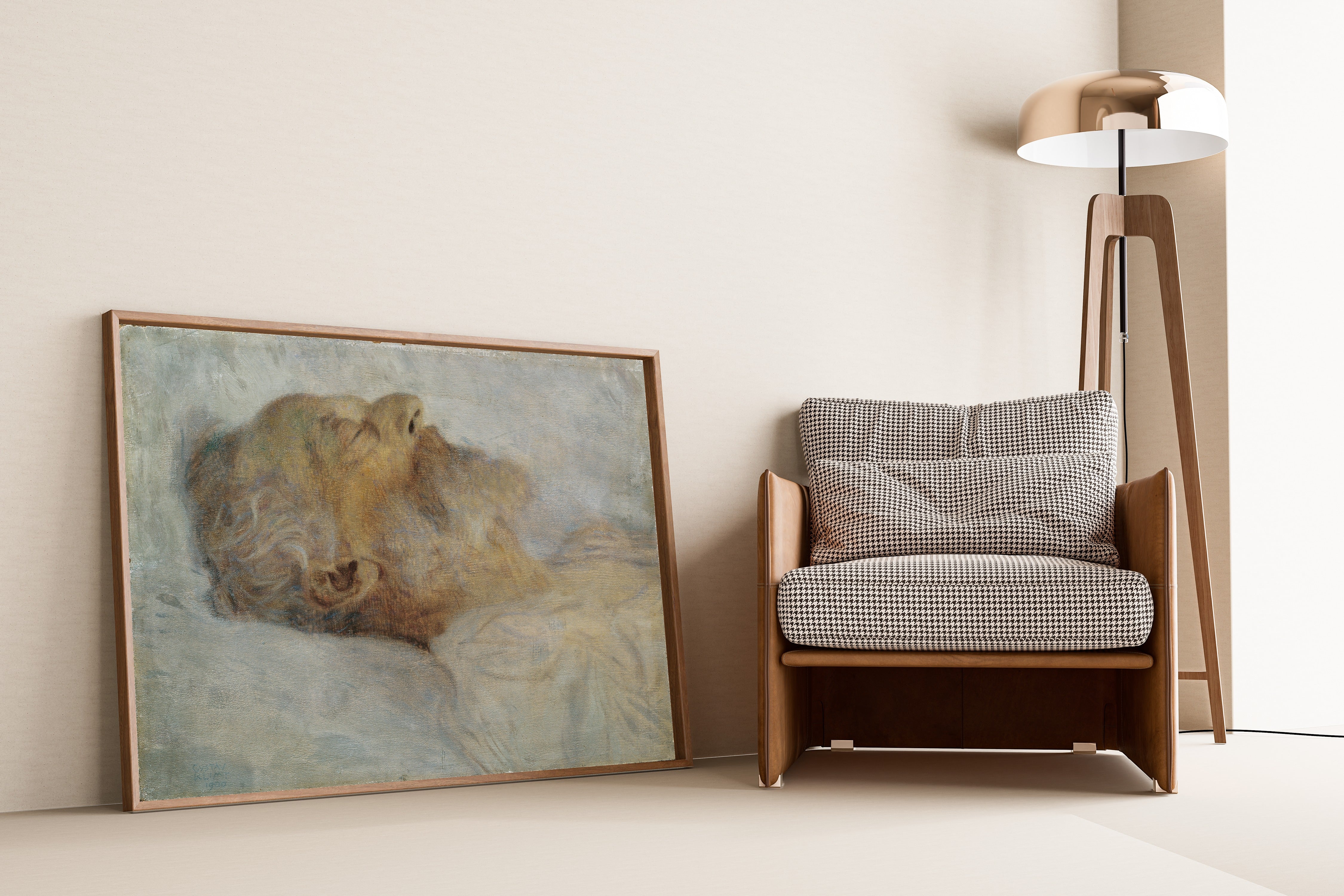 Gustav Klimt — Old Man on his Deathbed (Alter Mann auf dem Totenbett) | Fine Art Print
