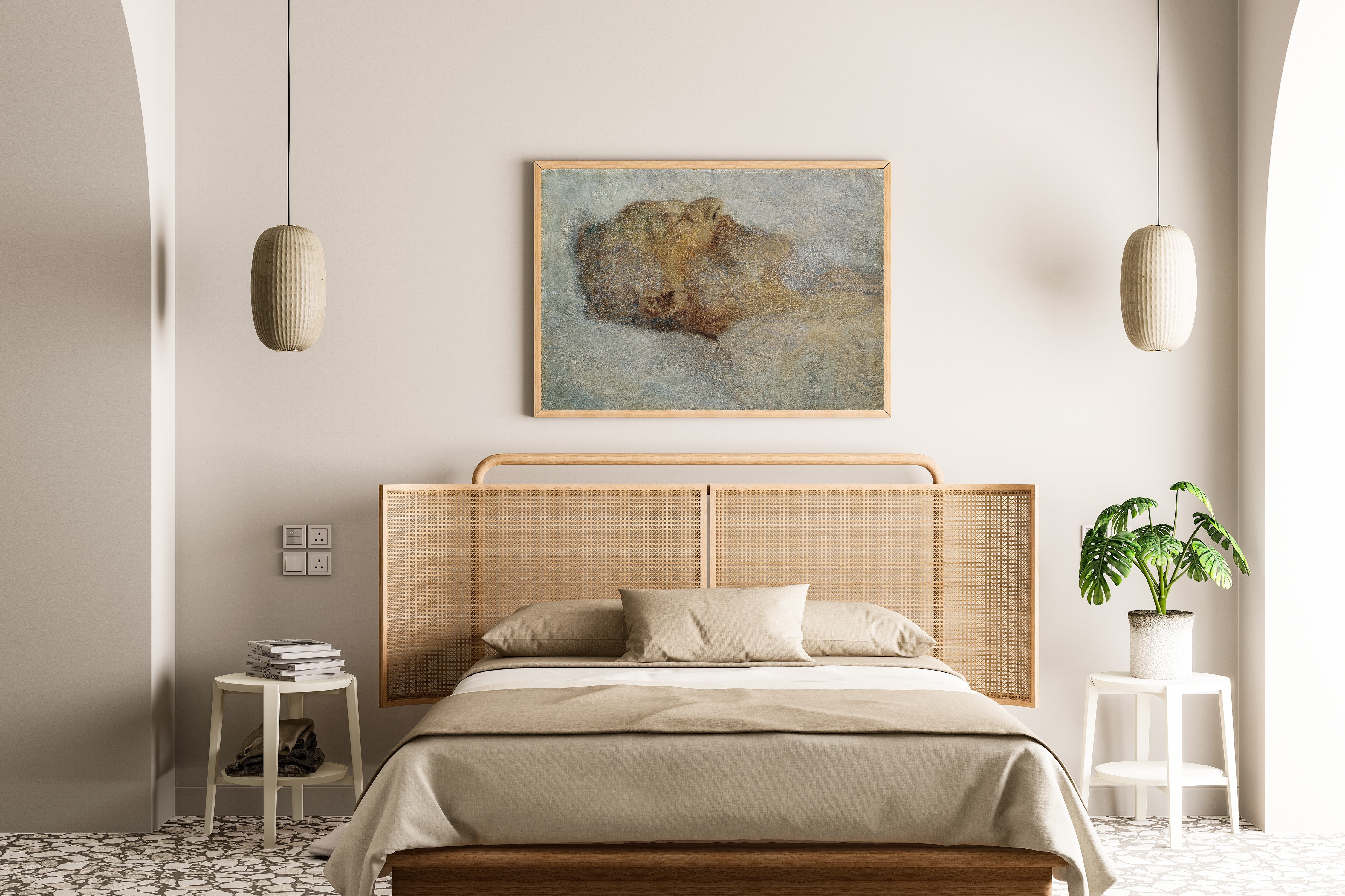 Gustav Klimt — Old Man on his Deathbed (Alter Mann auf dem Totenbett) | Fine Art Print