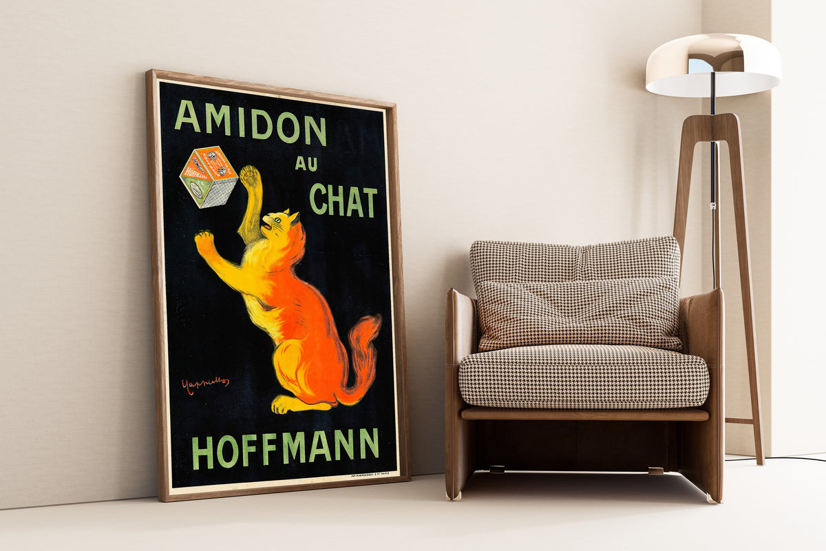 Leonetto Cappiello — Amidon au Chat | Vintage Poster Print