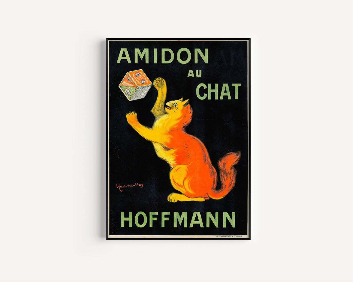 Leonetto Cappiello — Amidon au Chat | Vintage Poster Print
