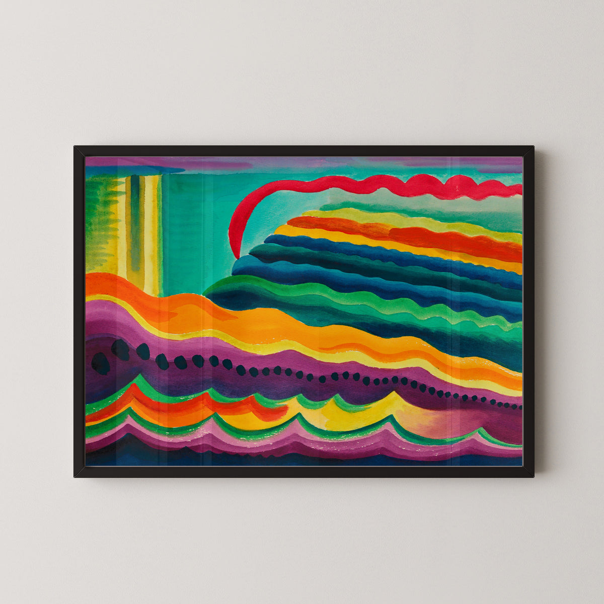 Karl Wiener — Andante | Abstract Art Print