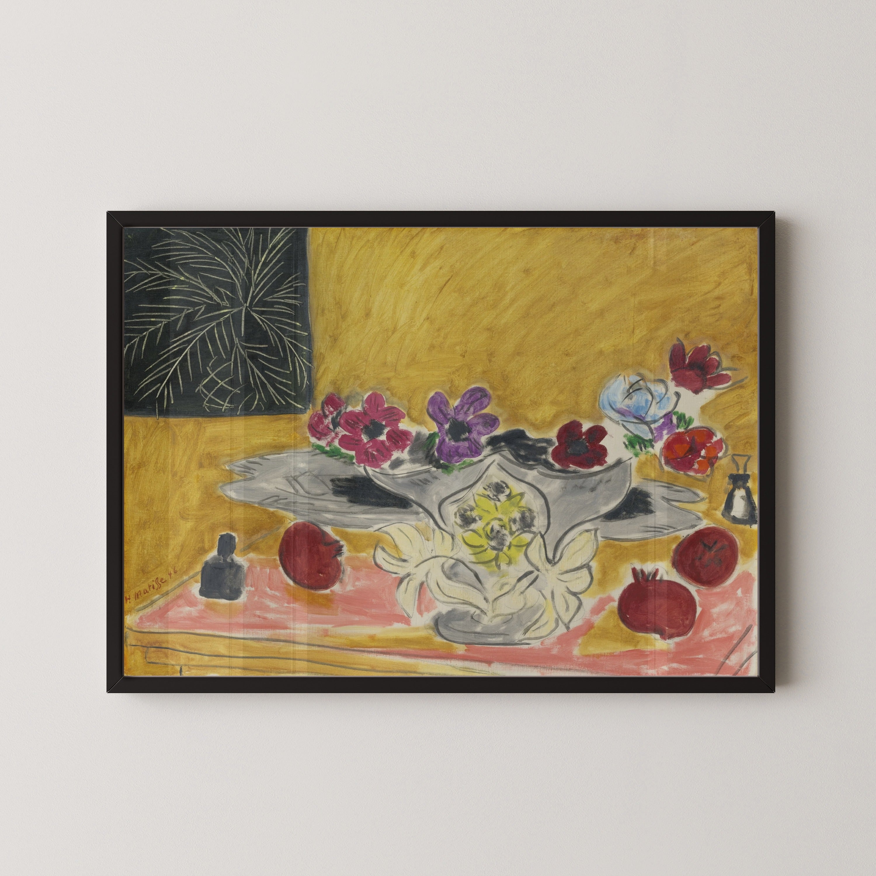 Henri Matisse — Anemones and Pomegranates | Fine Art Print