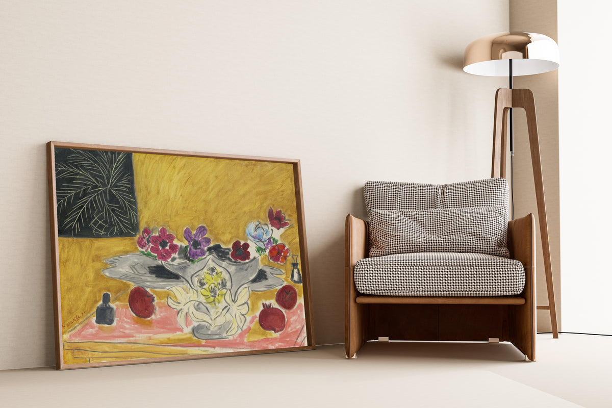 Henri Matisse — Anemones and Pomegranates | Fine Art Print
