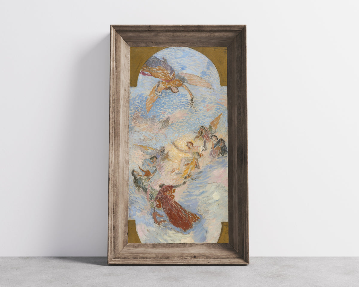 Henri Martin — Apollon et les muses | Symbolist Art Print