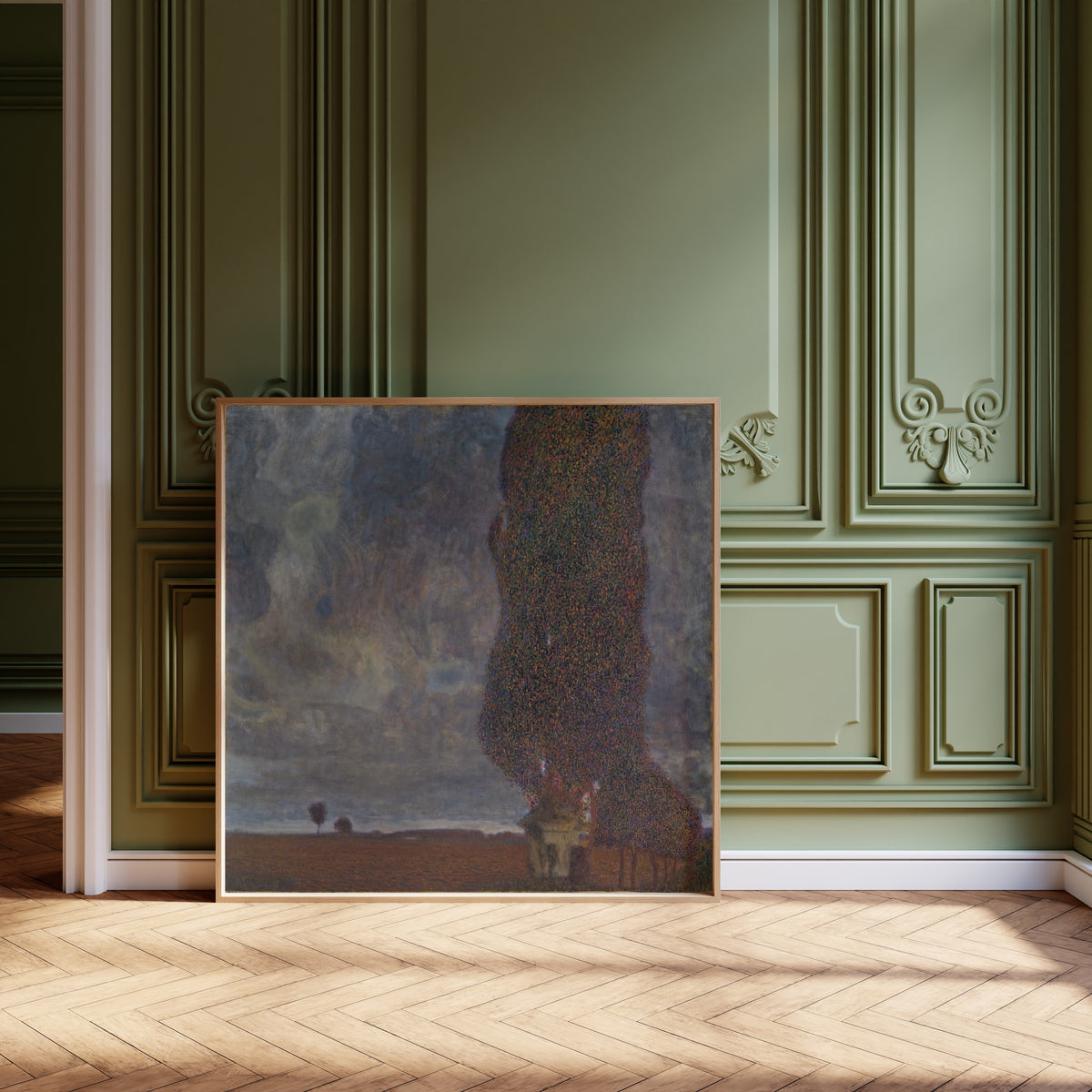 Gustav Klimt — Approaching Thunderstorm (The Large Poplar II) | Fine Art Print