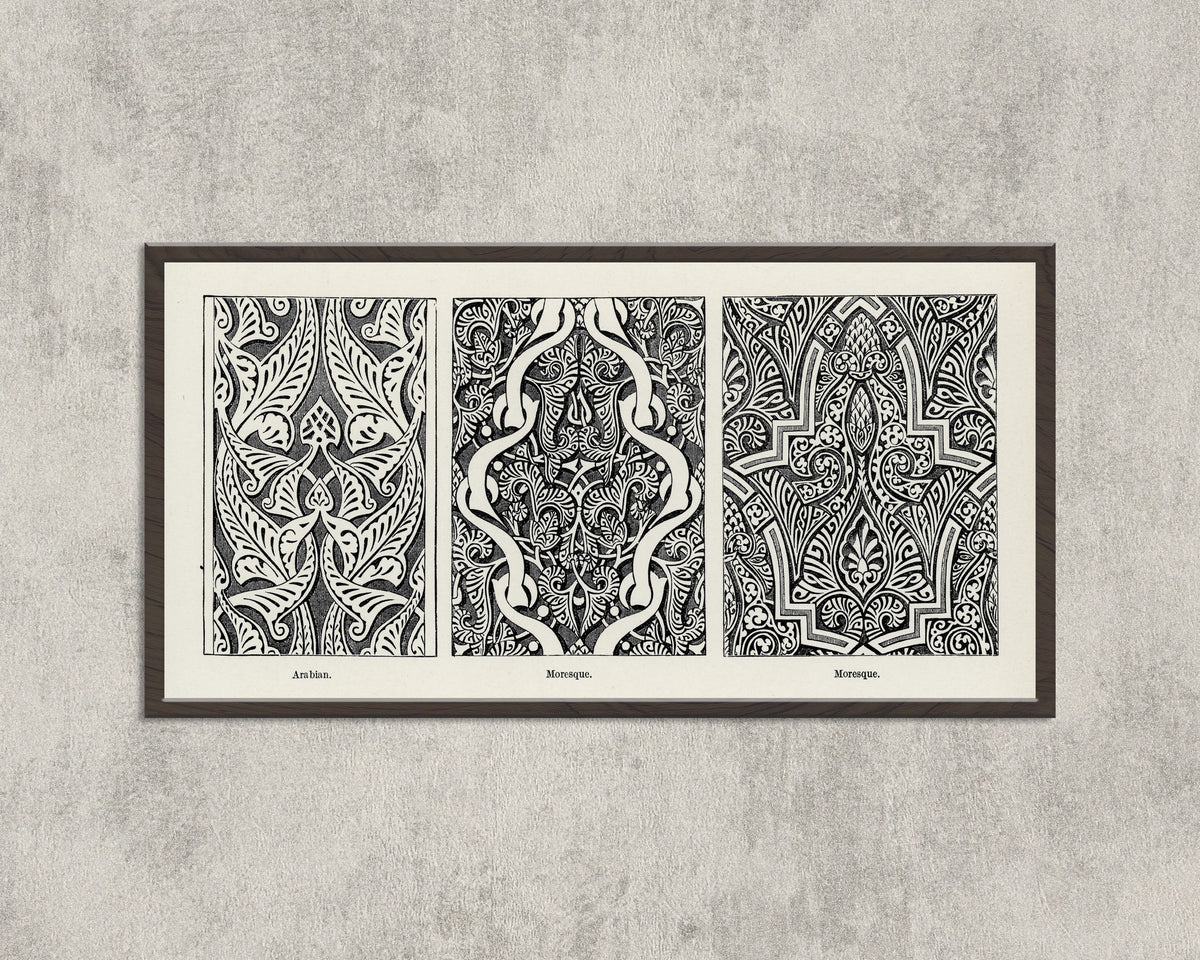 Owen Jones — Arabian and Moresque Ornament | Ornament Plate Print