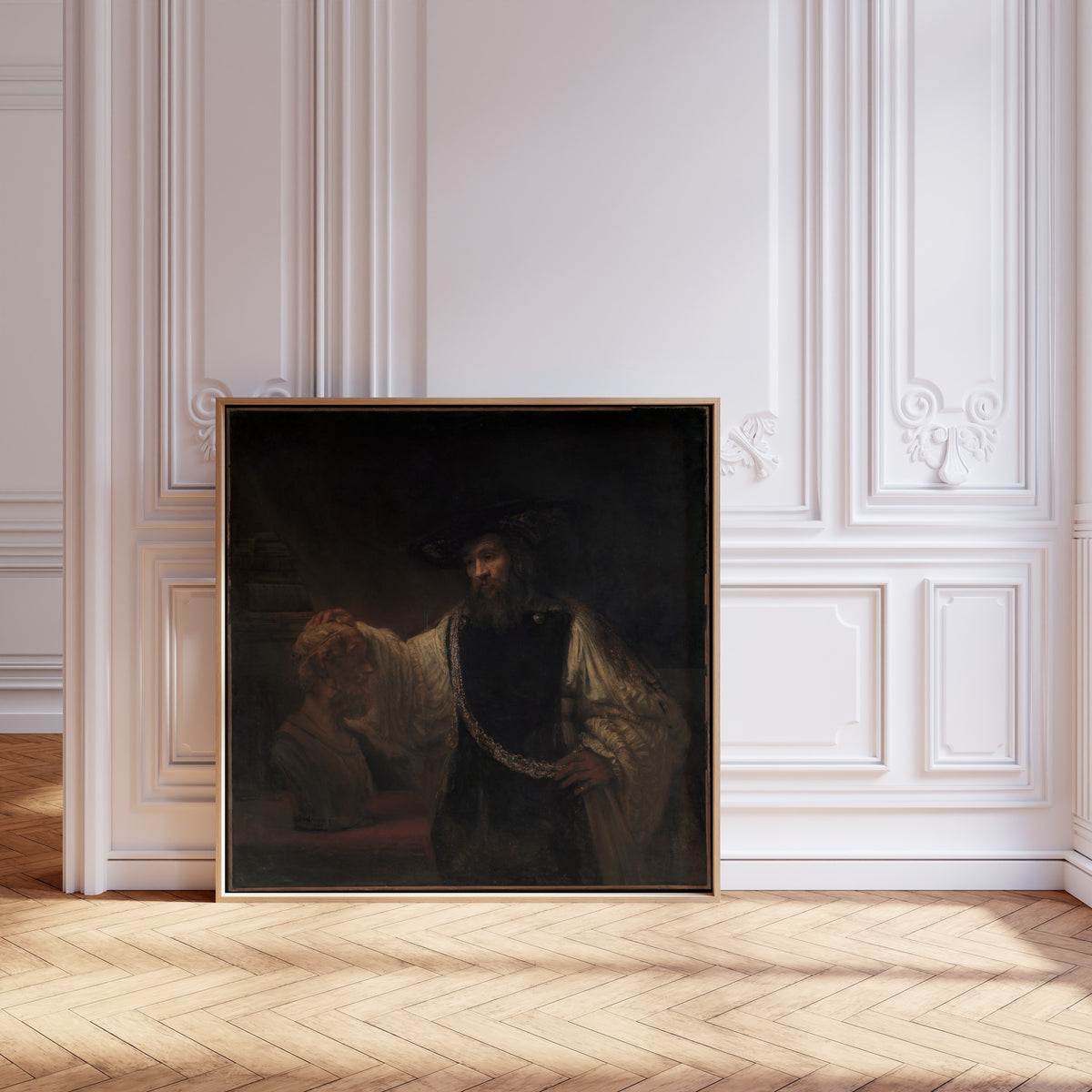 Rembrandt van Rijn — Aristotle with a Bust of Homer | Fine Art Print