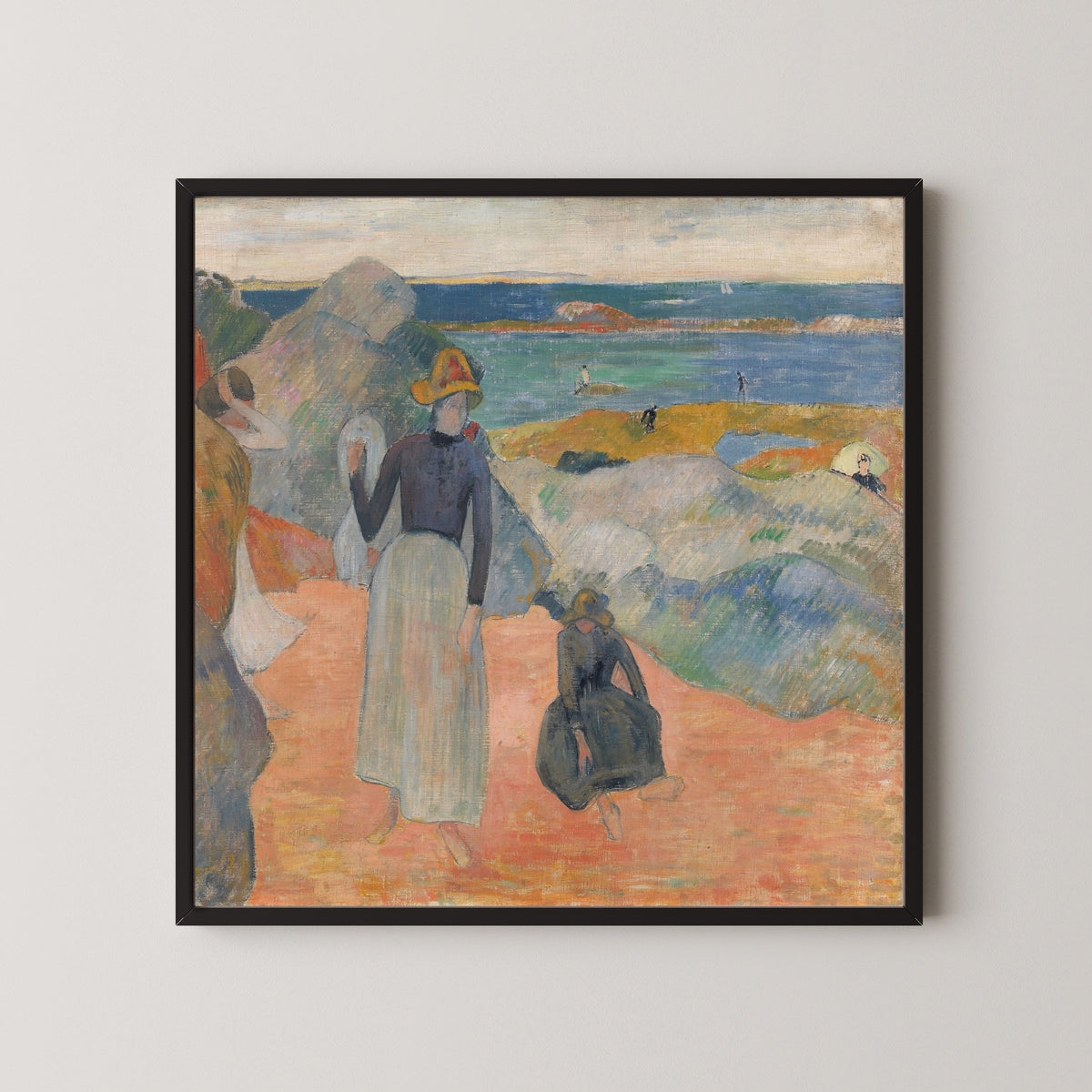 Paul Gauguin — At the Beach, Bretagne | Fine Art Print