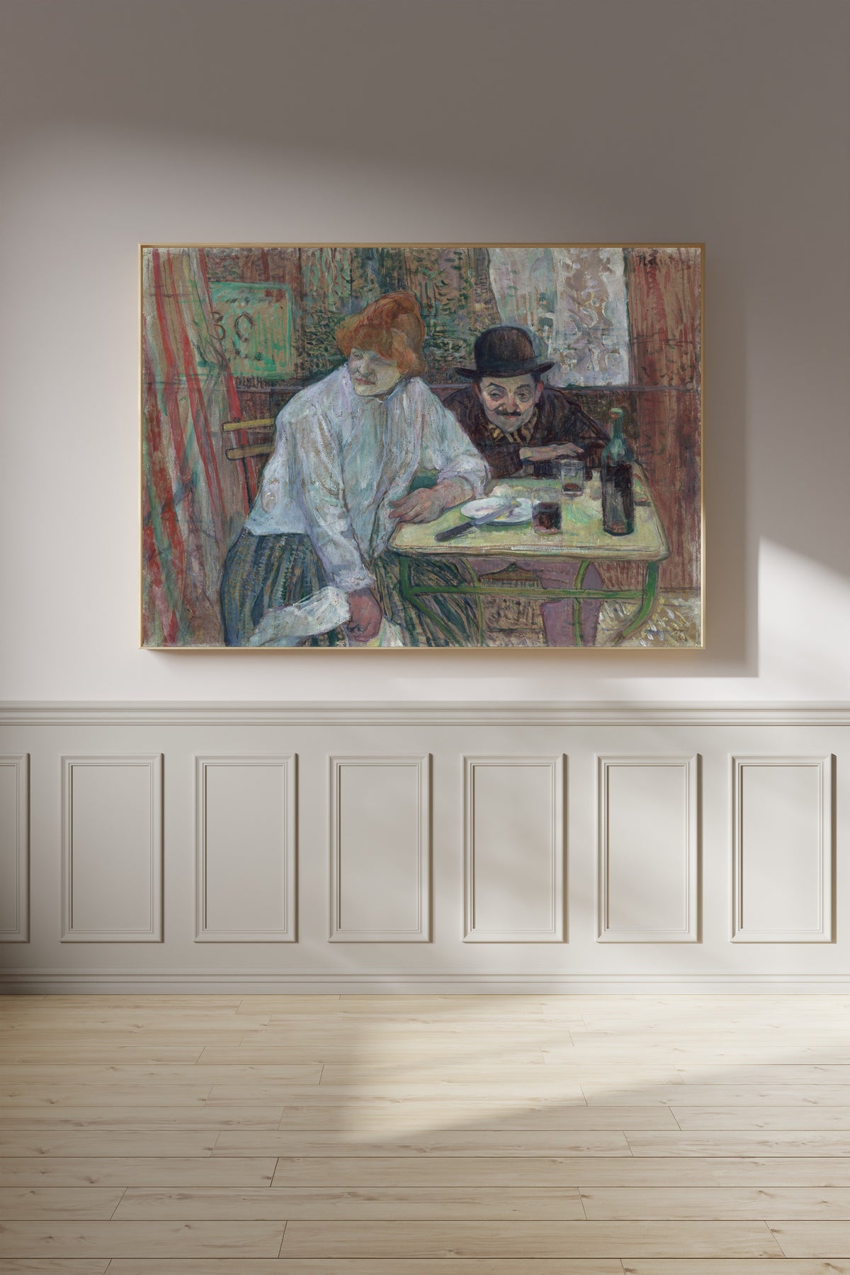 Henri de Toulouse-Lautrec — At the Café La Mie | Fine Art Print