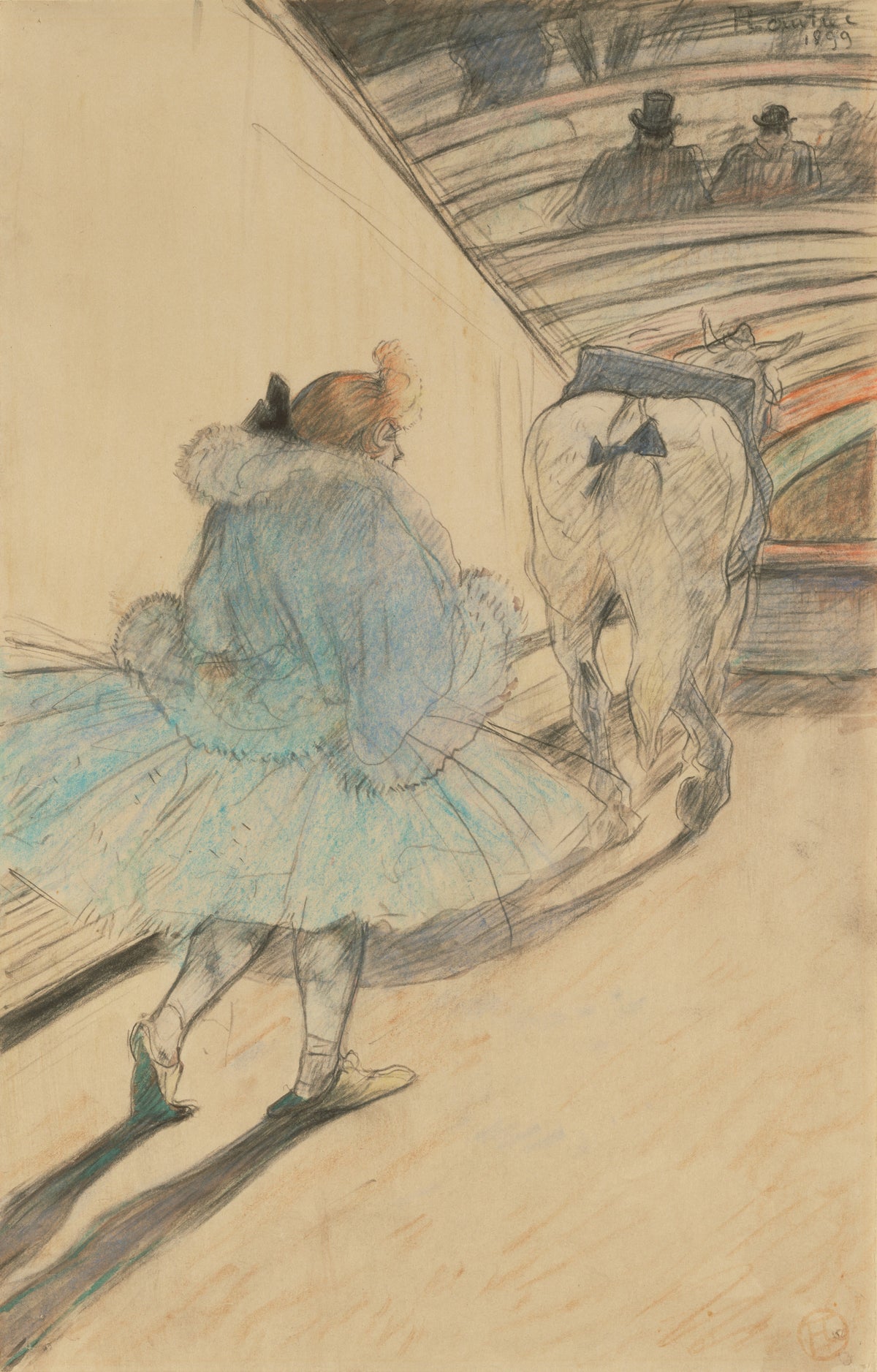 Henri de Toulouse-Lautrec — At the Circus: Entering the Ring | Fine Art Print