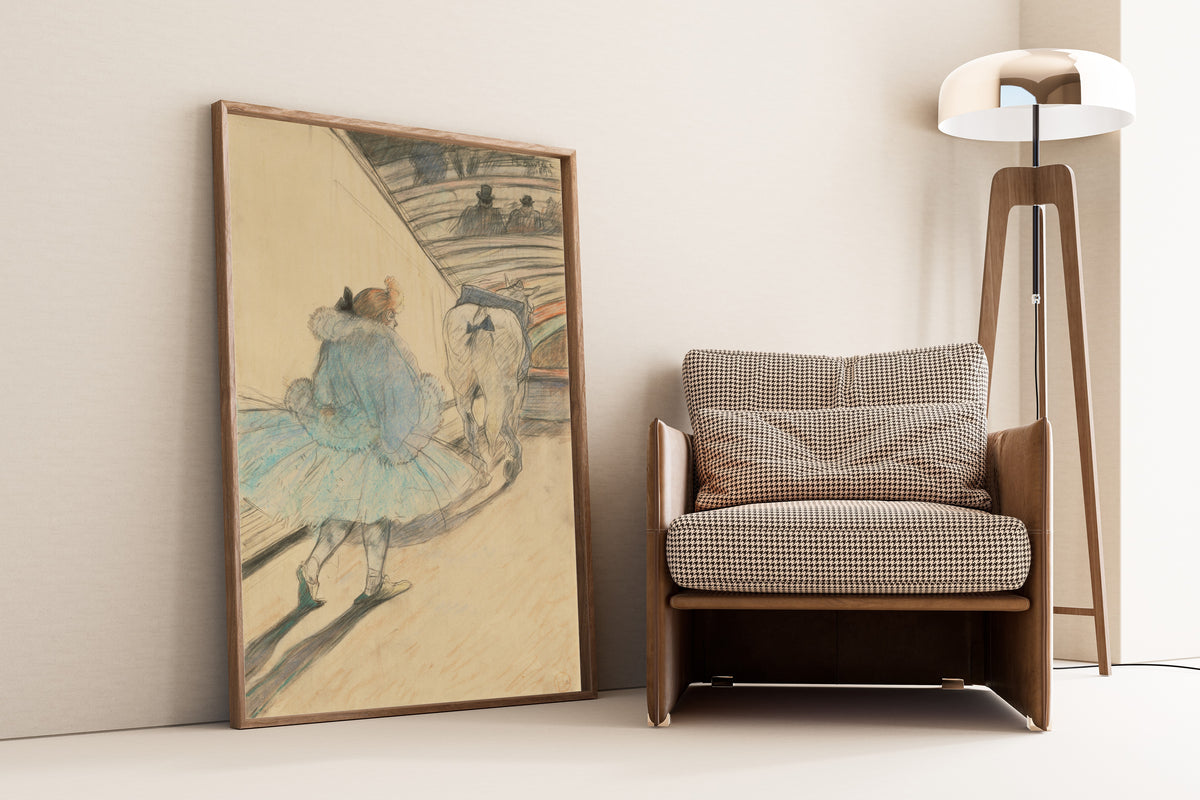 Henri de Toulouse-Lautrec — At the Circus: Entering the Ring | Fine Art Print