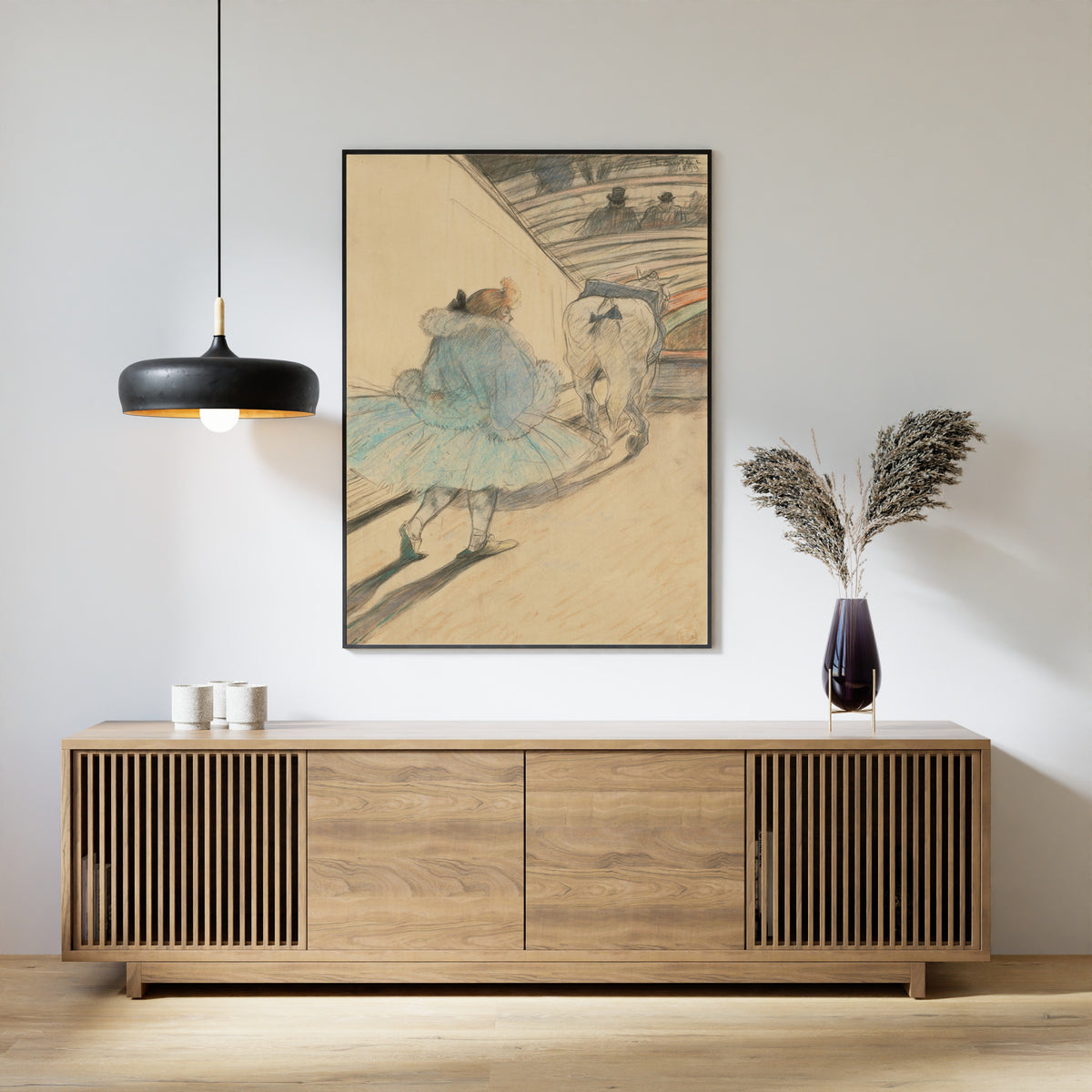Henri de Toulouse-Lautrec — At the Circus: Entering the Ring | Fine Art Print
