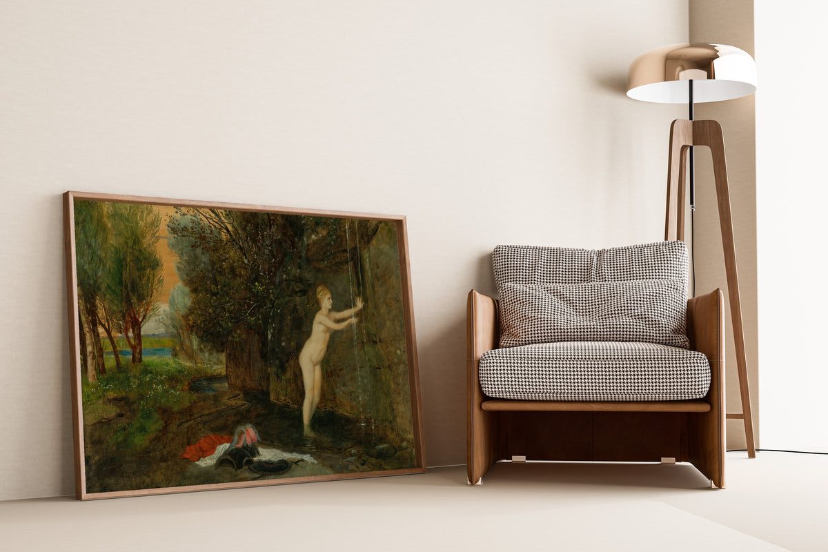 Arnold Böcklin — At the Source | Symbolist Art Print