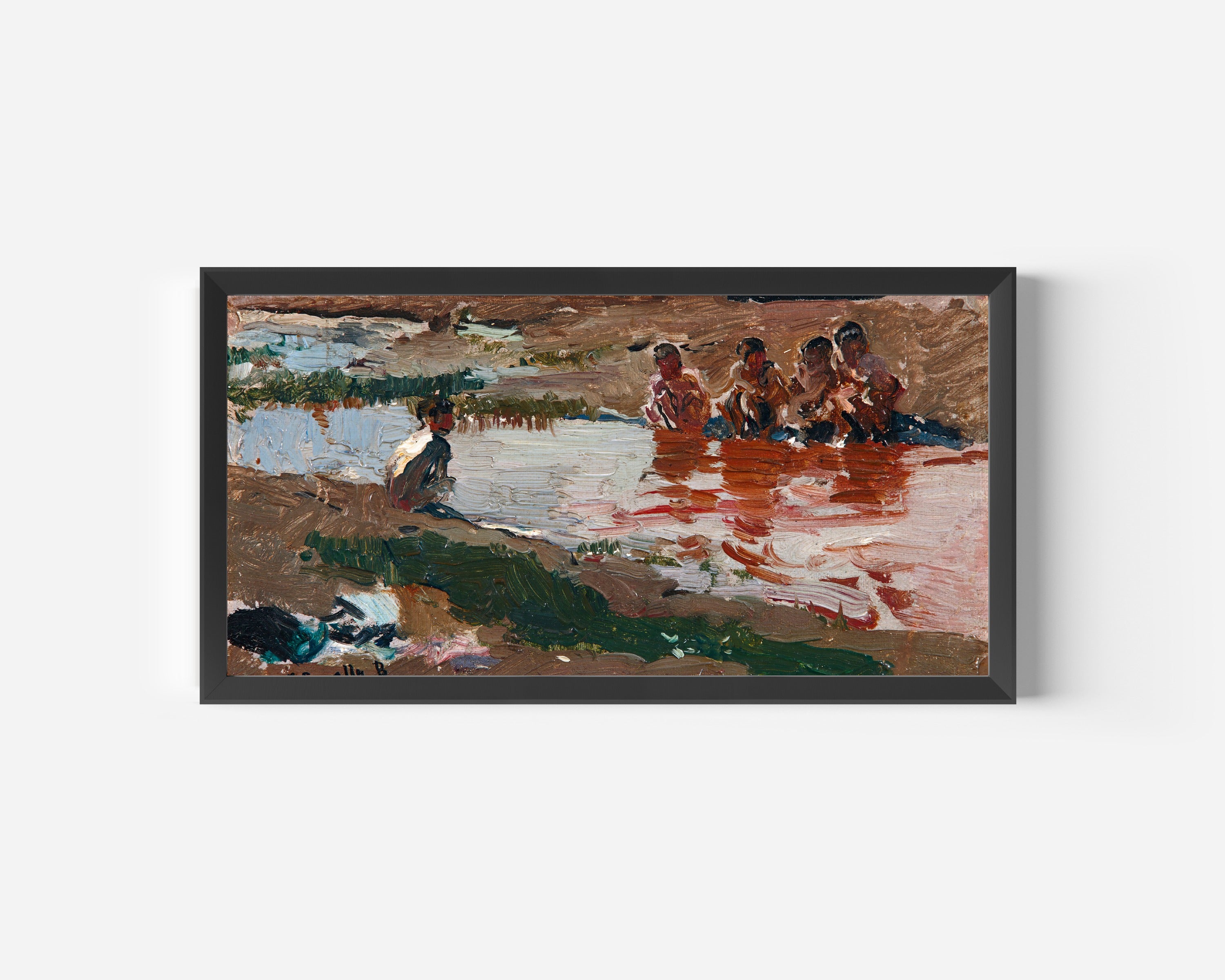 Joaquín Sorolla — At the Riverside | Fine Art Print