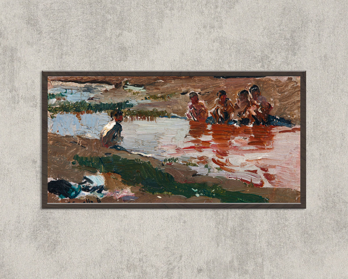 Joaquín Sorolla — At the Riverside | Fine Art Print