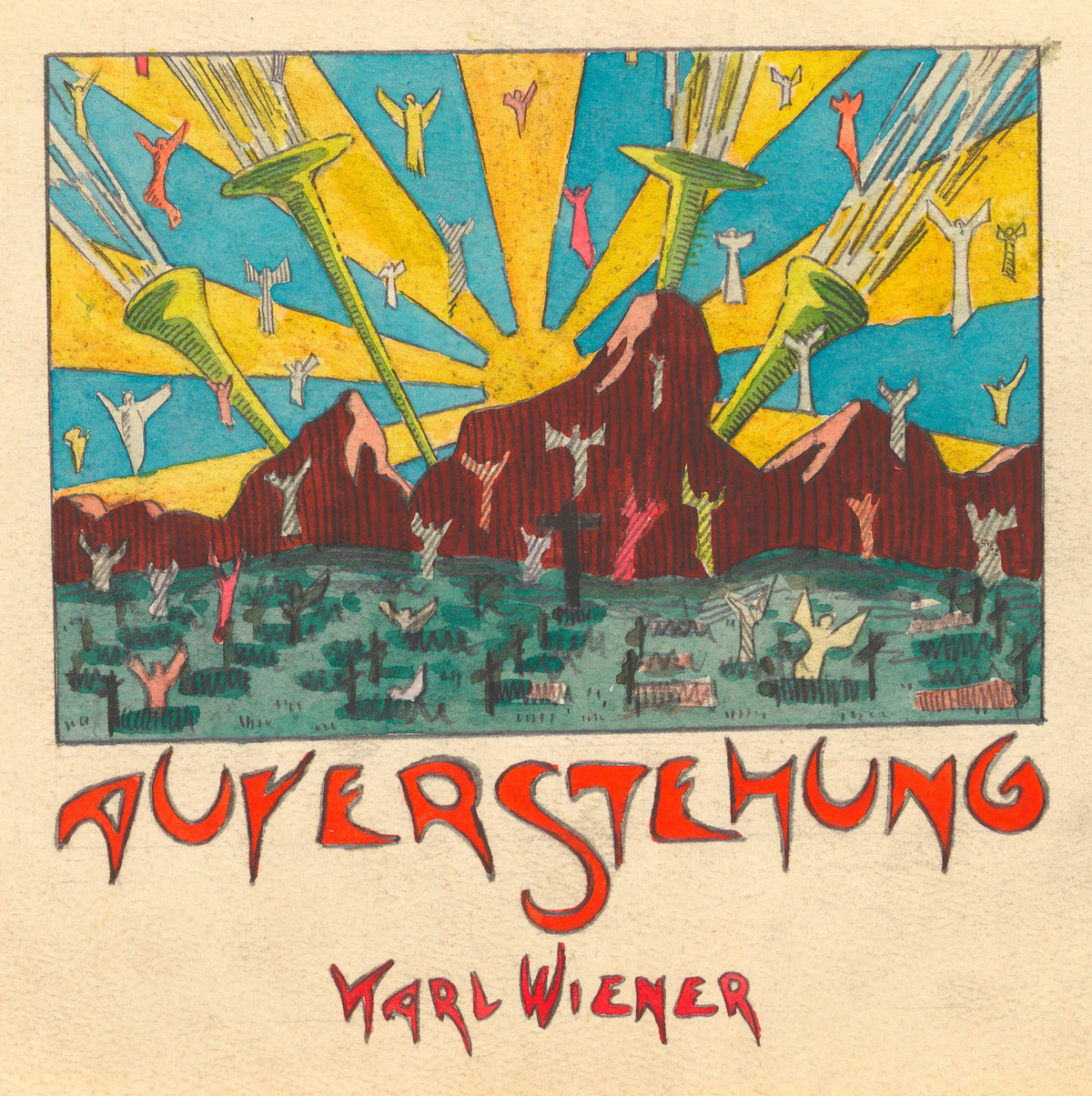 Karl Wiener — Auferstehung (Resurrection) | Surreal Art Print