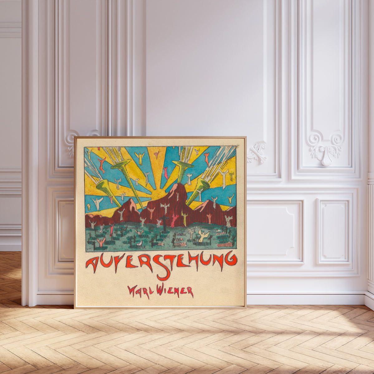 Karl Wiener — Auferstehung (Resurrection) | Surreal Art Print