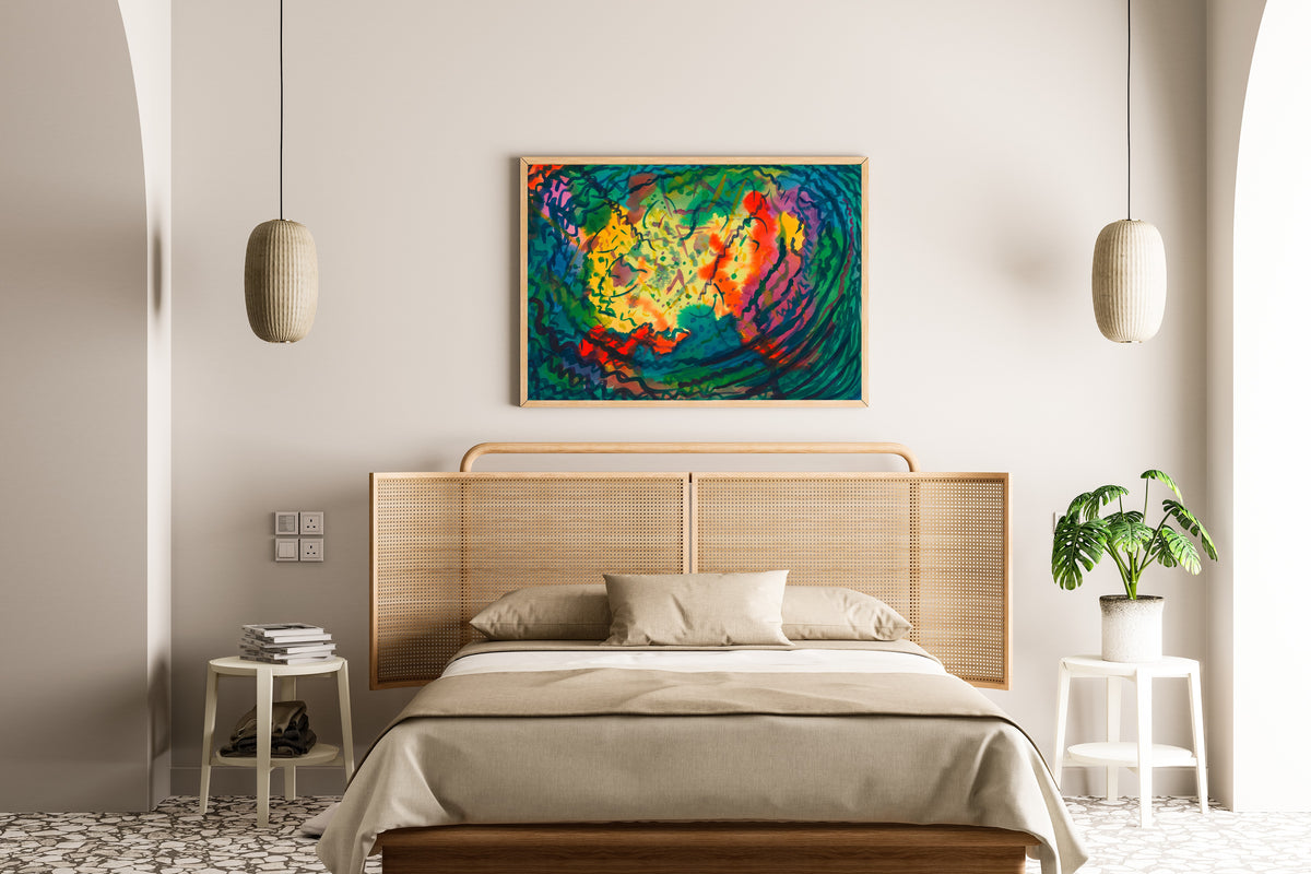 Karl Wiener — Auflösung (Dissolution) | Abstract Art Print