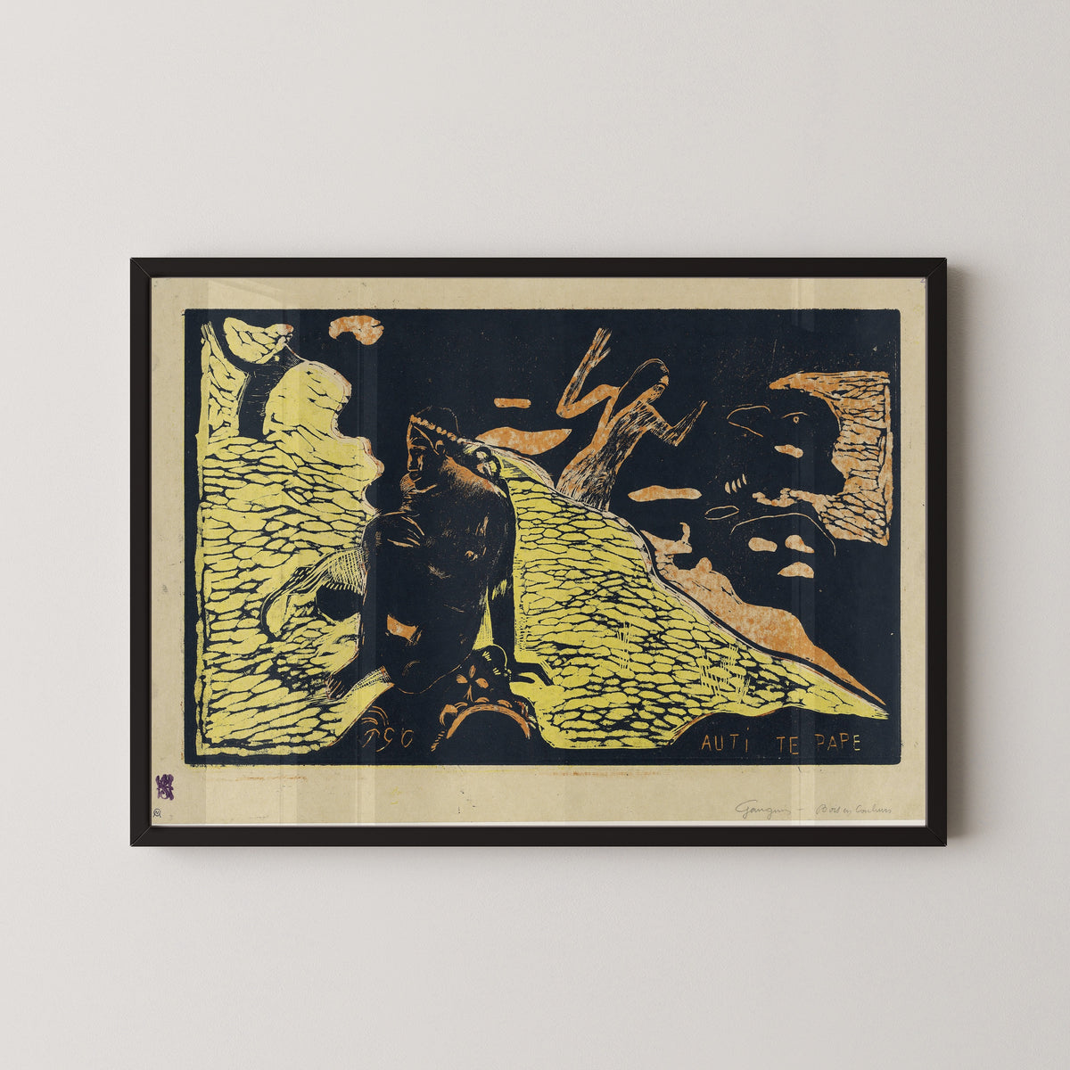 Paul Gauguin — Auti te Pape (Women at the River) | Woodcut Print