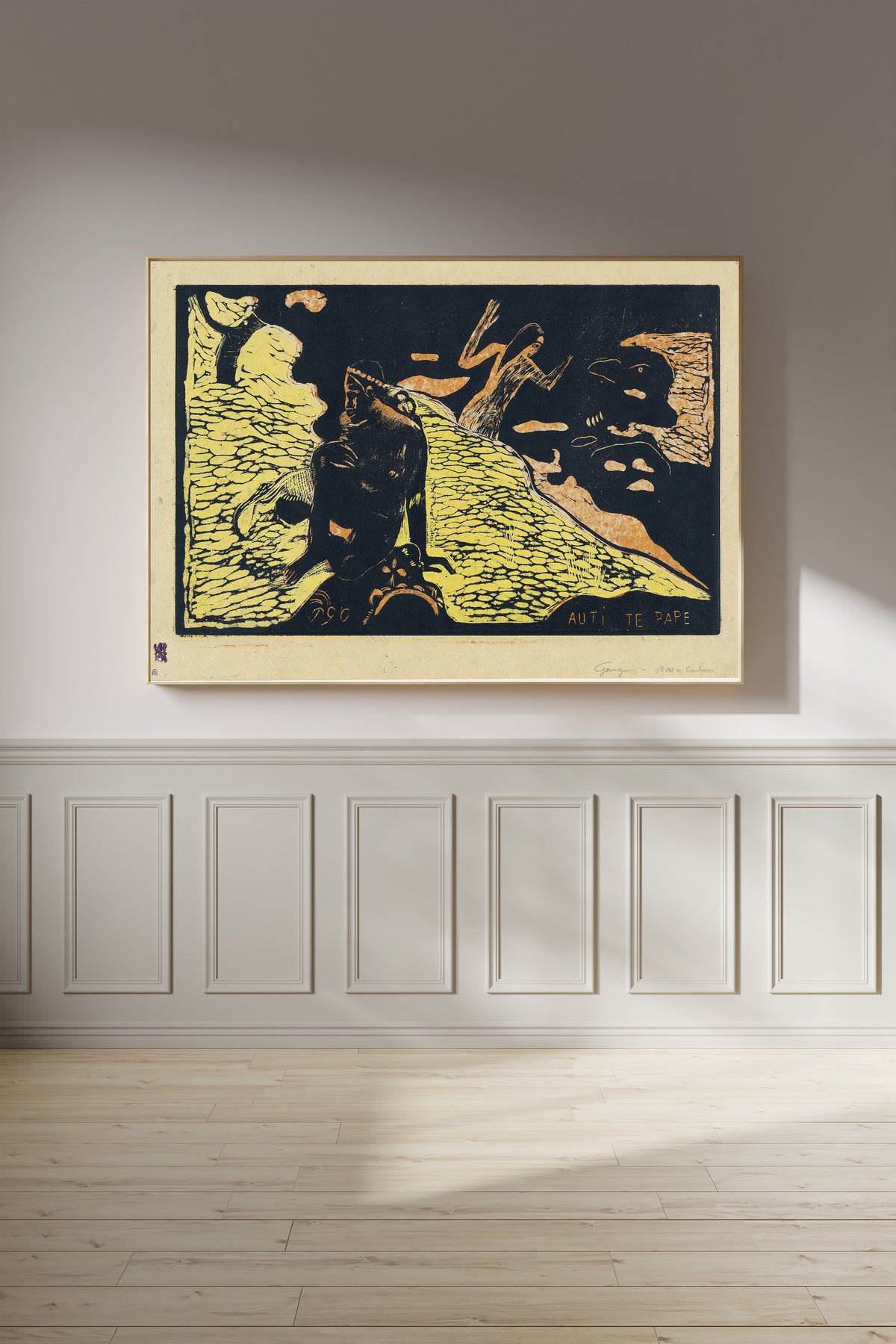 Paul Gauguin — Auti te Pape (Women at the River) | Woodcut Print
