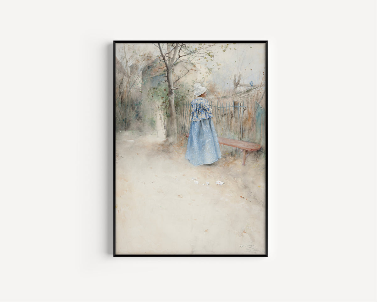 Carl Larsson — Autumn | Swedish Watercolour Print