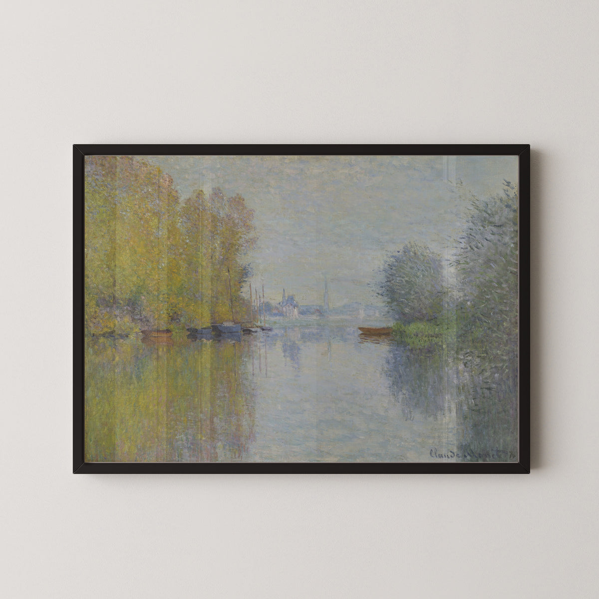 Claude Monet — Autumn on the Seine, Argenteuil | Fine Art Print