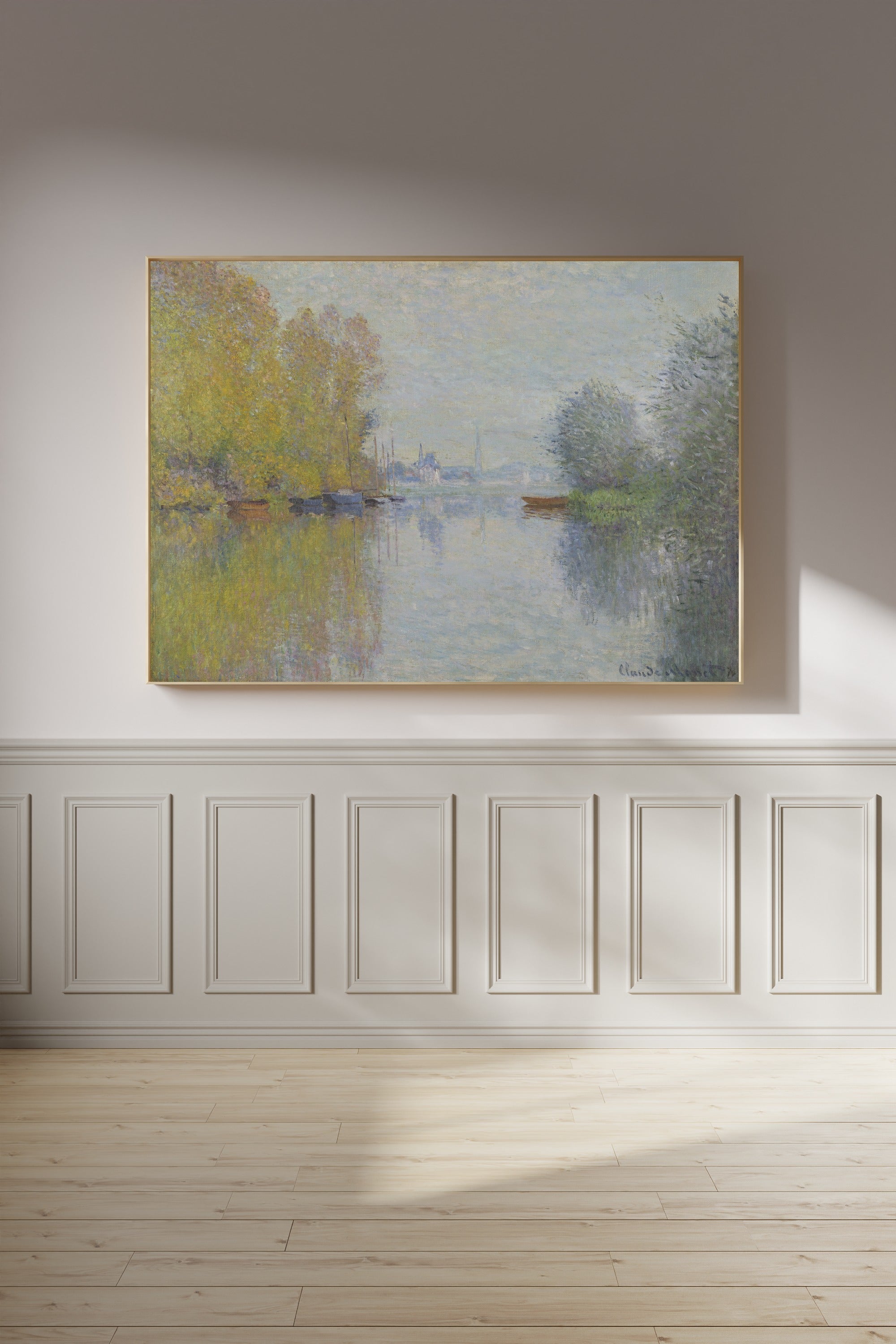 Claude Monet — Autumn on the Seine, Argenteuil | Fine Art Print