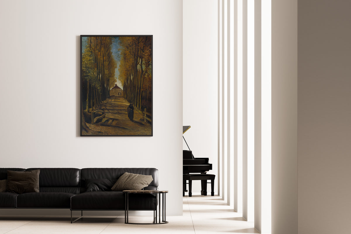 Vincent van Gogh — Avenue of Poplars in Autumn | Fine Art Print