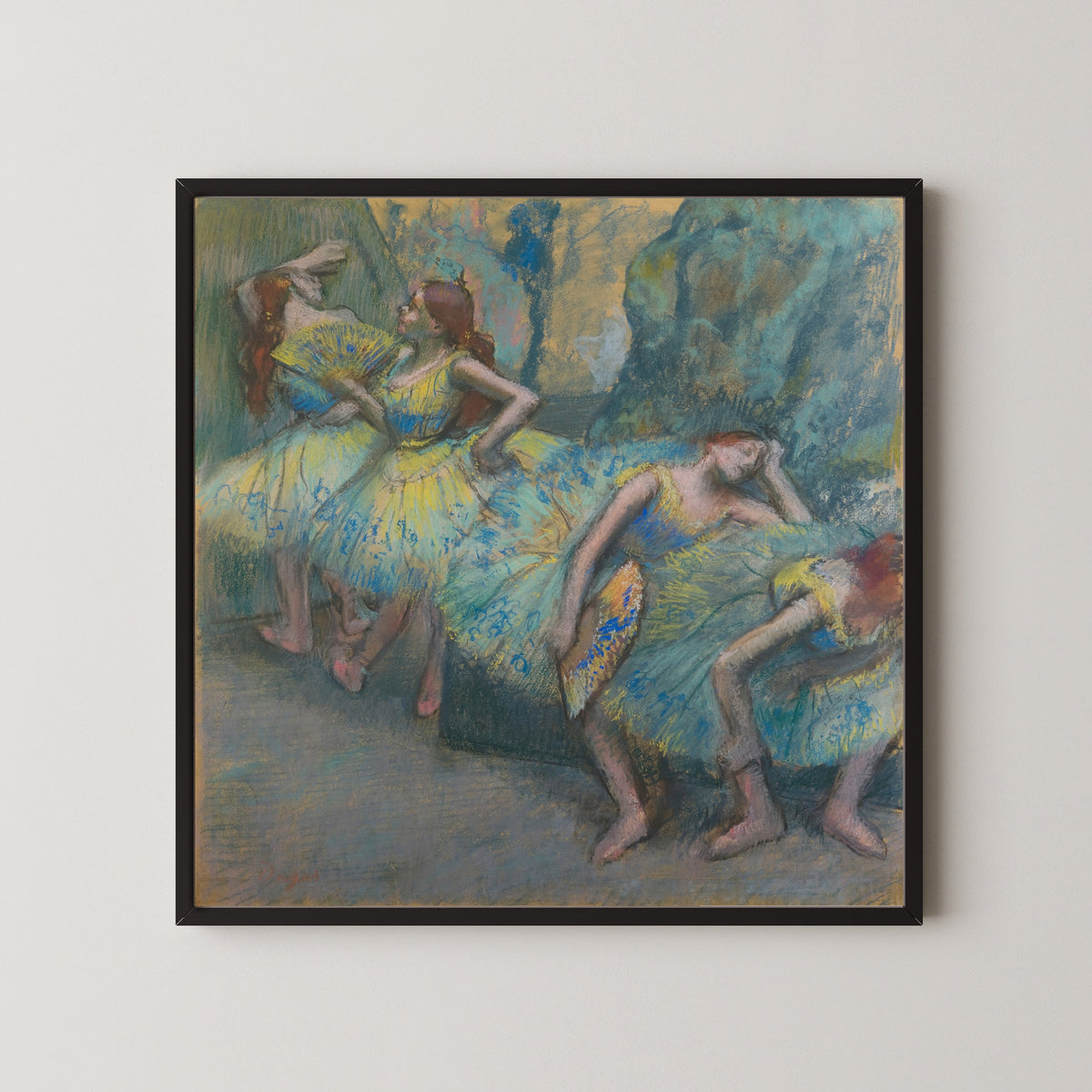 Edgar Degas — Ballet Dancers in the Wings | Fine Art Print