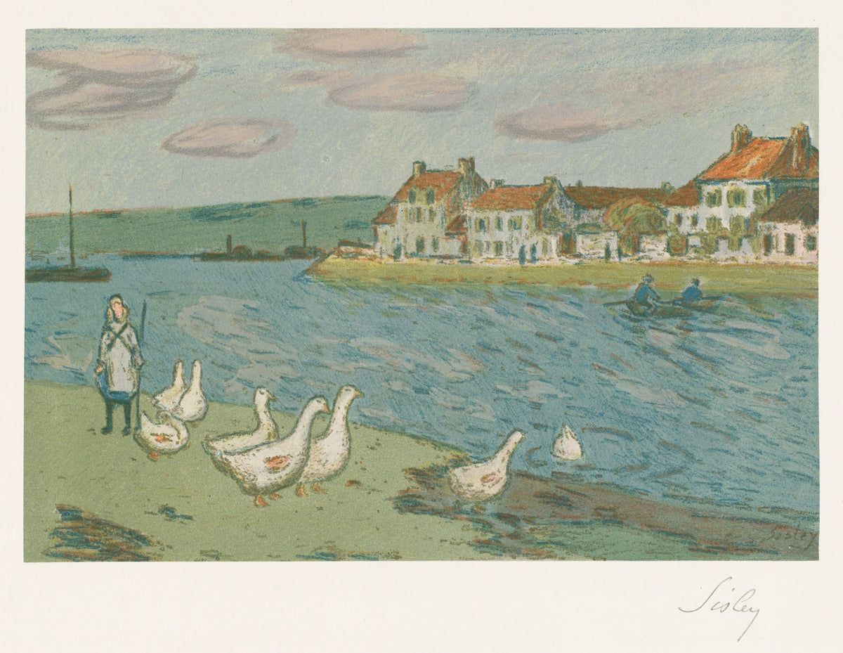 Alfred Sisley — Banks of the River (Les Bords de rivière) | Fine Art Print