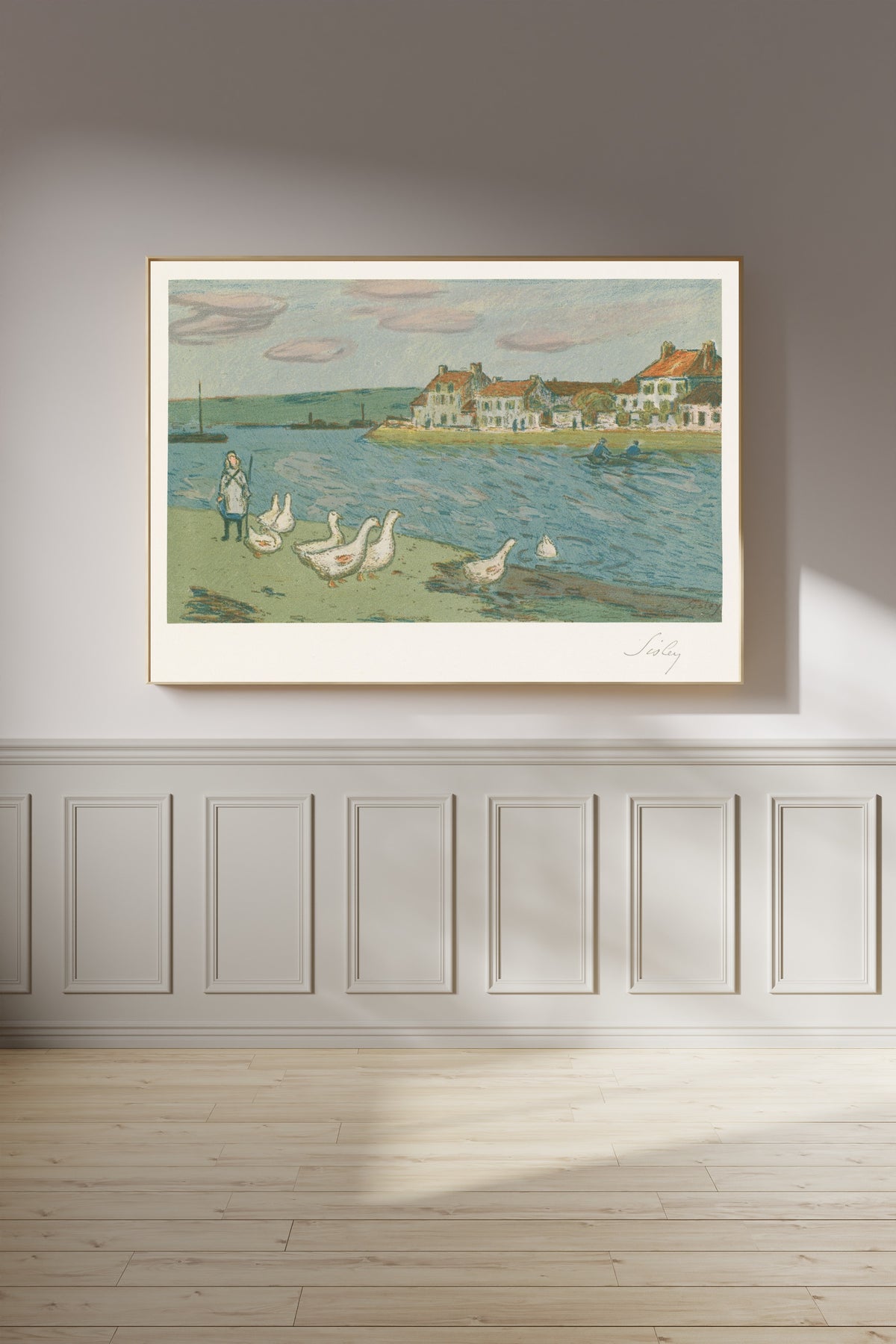 Alfred Sisley — Banks of the River (Les Bords de rivière) | Fine Art Print