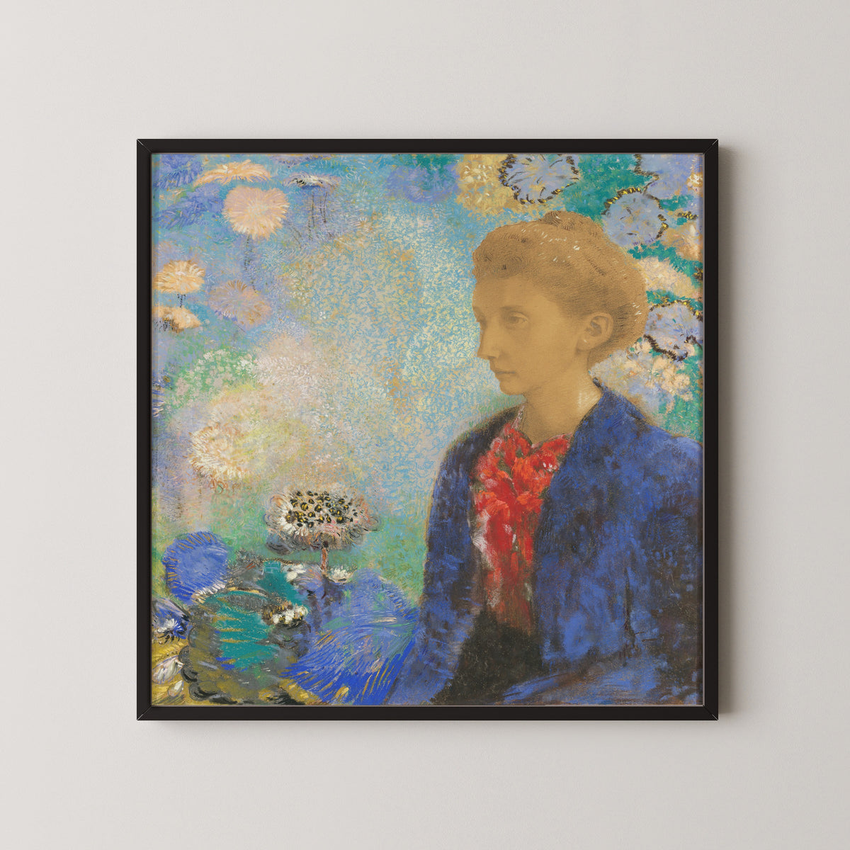 Odilon Redon — Baronne de Domecy | Symbolist Art Print
