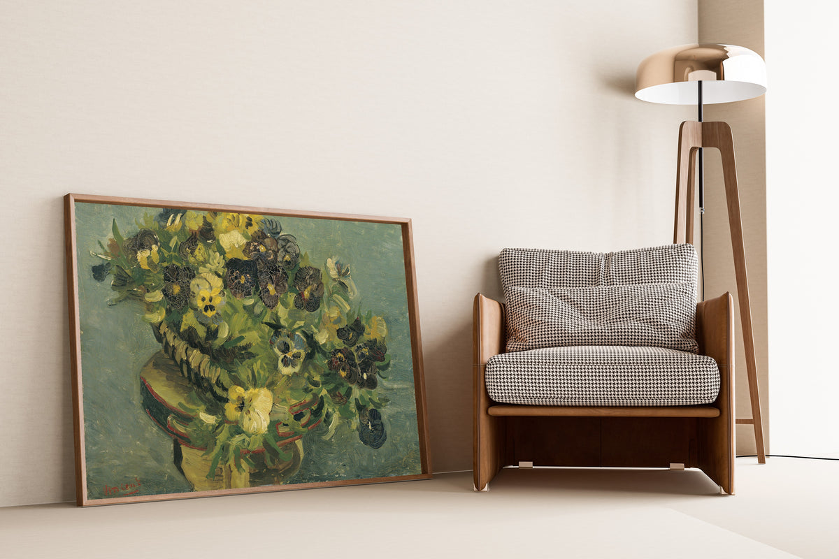 Vincent van Gogh — Basket of Pansies | Fine Art Print