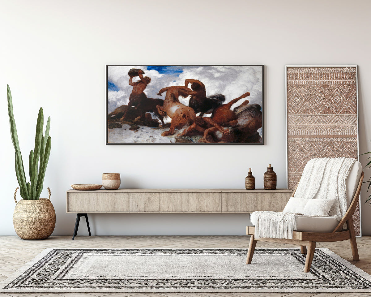 Arnold Böcklin — Battle of the Centaurs | Symbolist Art Print