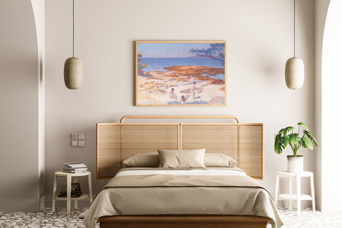 Henri-Edmond Cross — Beach at Cabasson (Baigne-Cul) | Fine Art Print