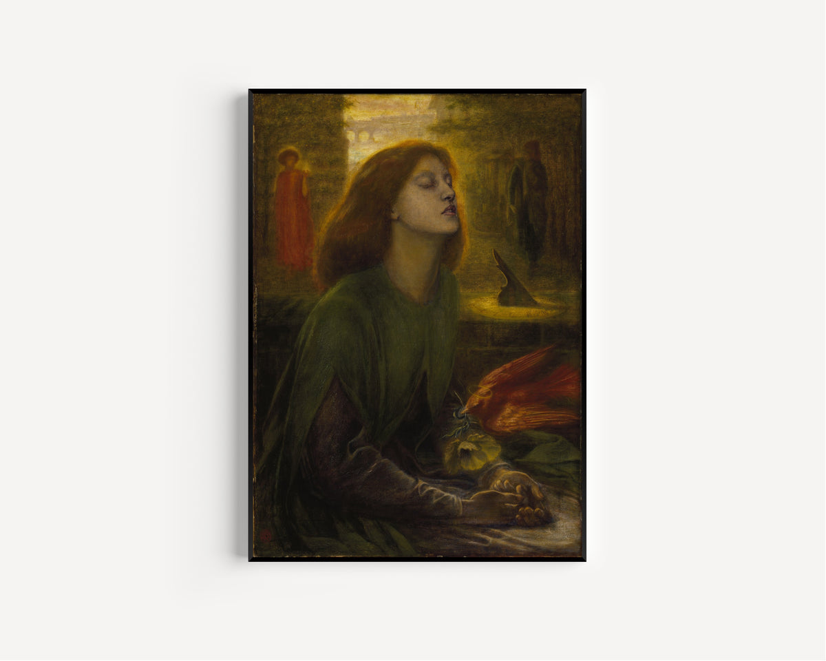 Dante Gabriel Rossetti — Beata Beatrix | Symbolist Art Print