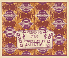 Koloman Moser — Bedruckte Seide Zephyrus (Zephyrus Printed Silk) | Pattern Design Print