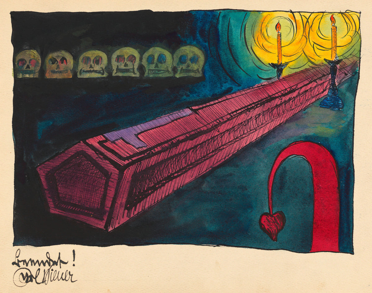 Karl Wiener — Beendet (Finished) | Surreal Art Print