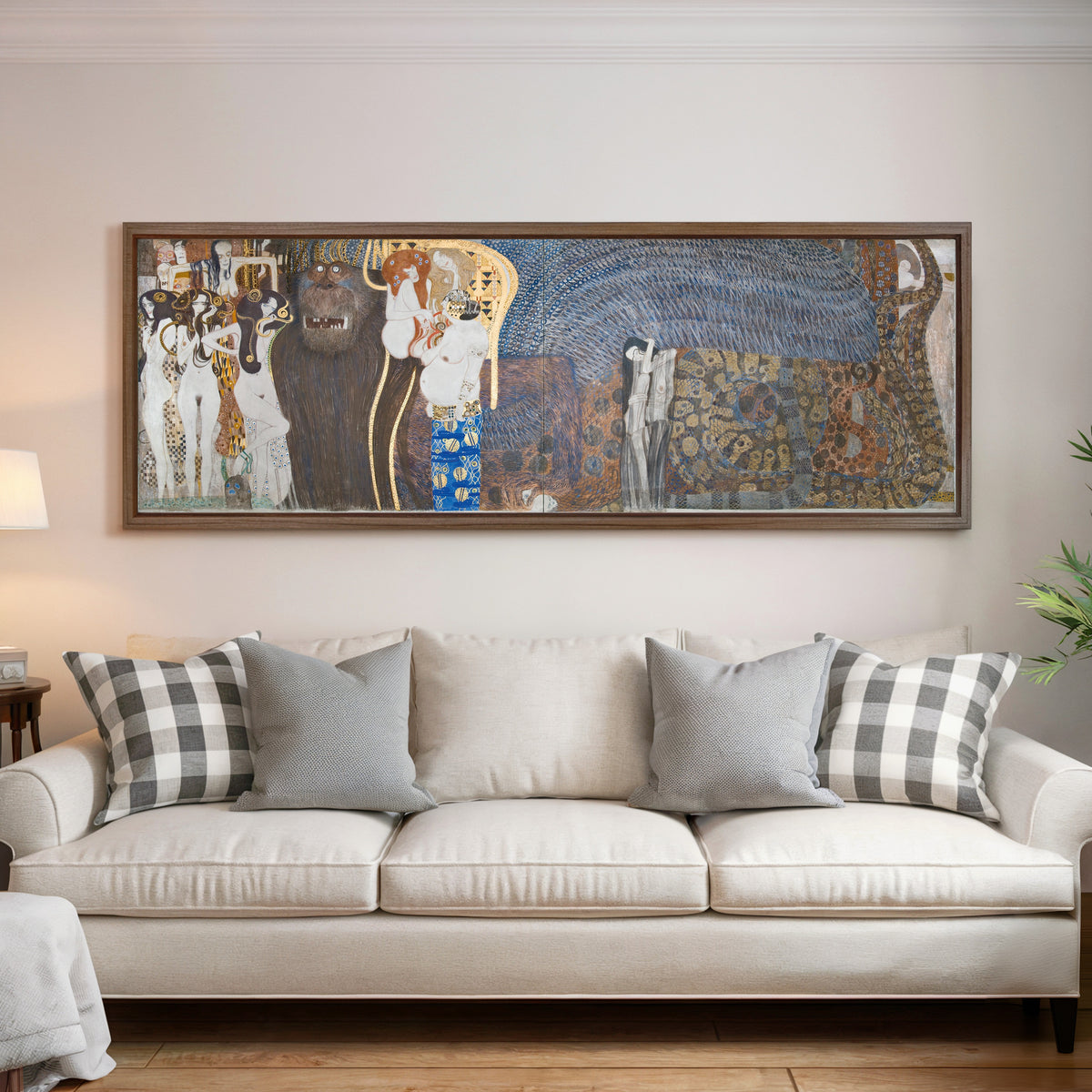 Gustav Klimt — Beethoven Frieze: The Hostile Forces | Fine Art Print