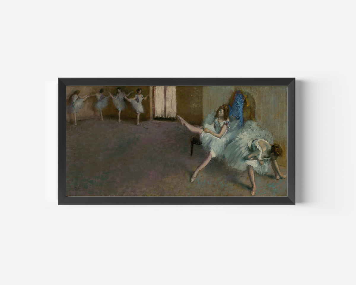 Edgar Degas — Before the Ballet | Fine Art Print