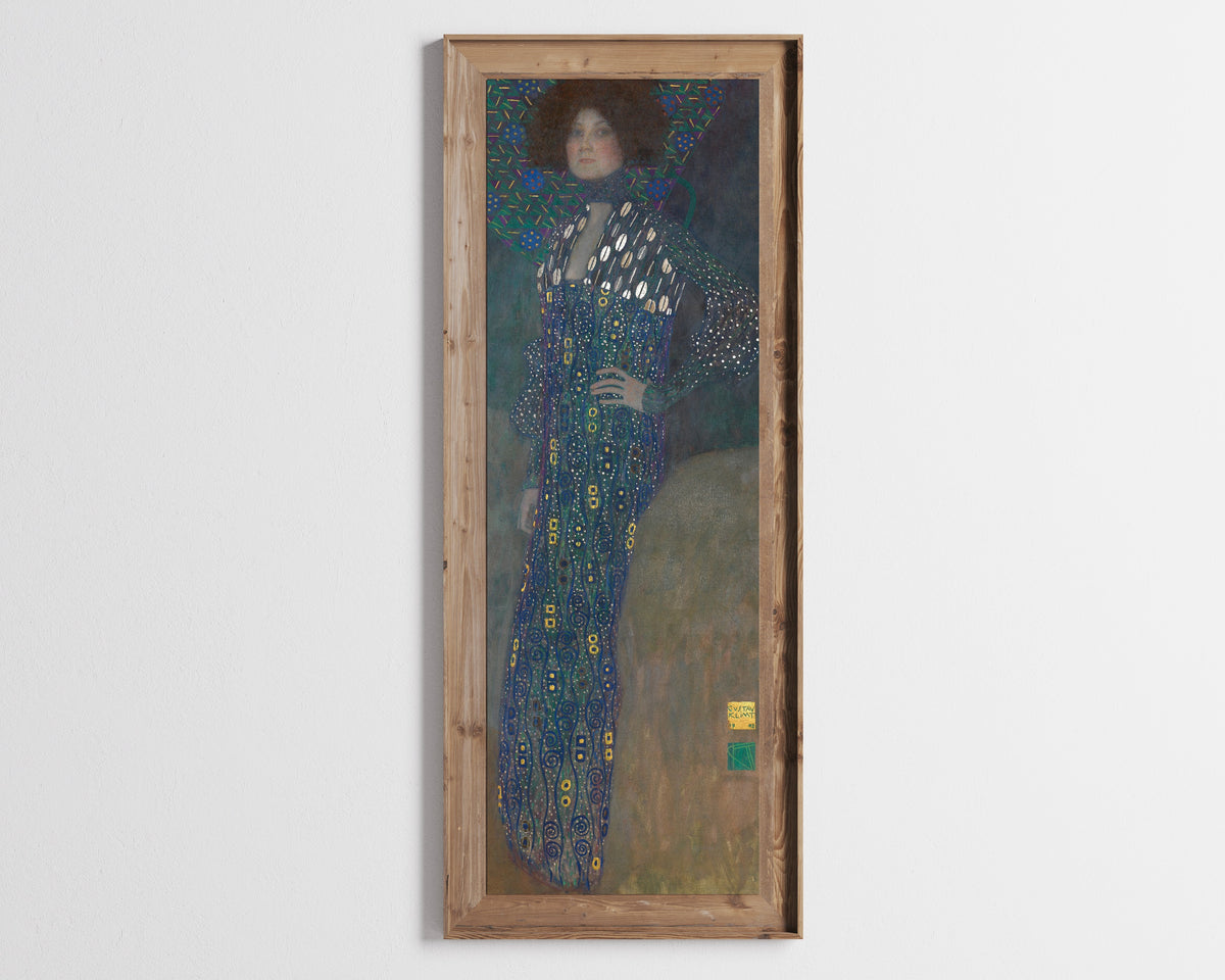 Gustav Klimt — Portrait of Emilie Flöge | Fine Art Print