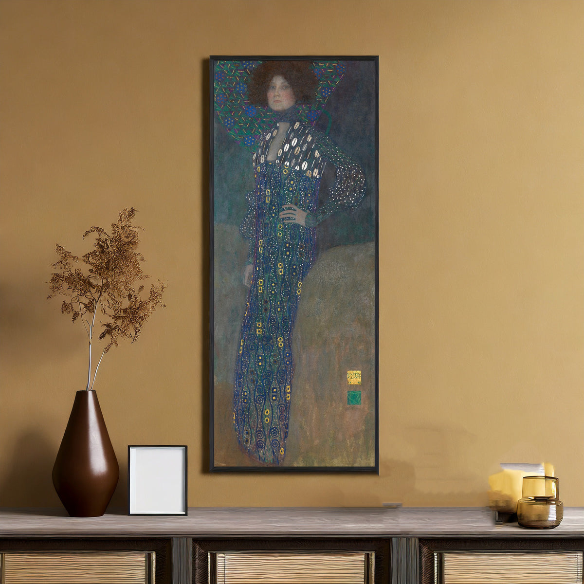 Gustav Klimt — Portrait of Emilie Flöge | Fine Art Print