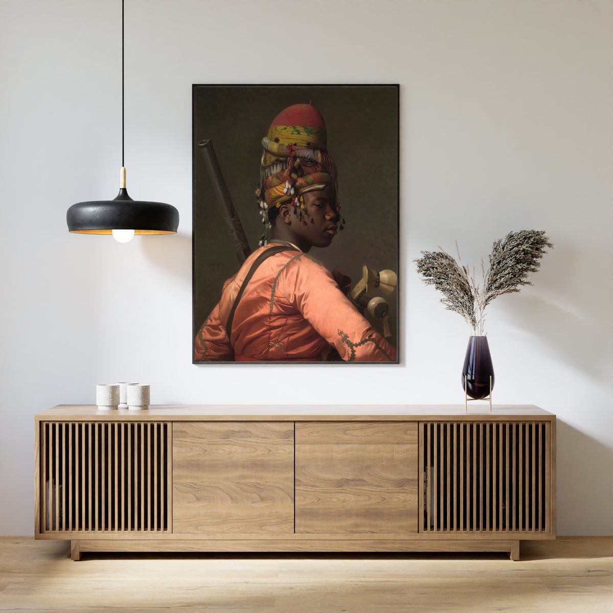Jean-Léon Gérôme — Black Bashi-Bazouk | Fine Art Print